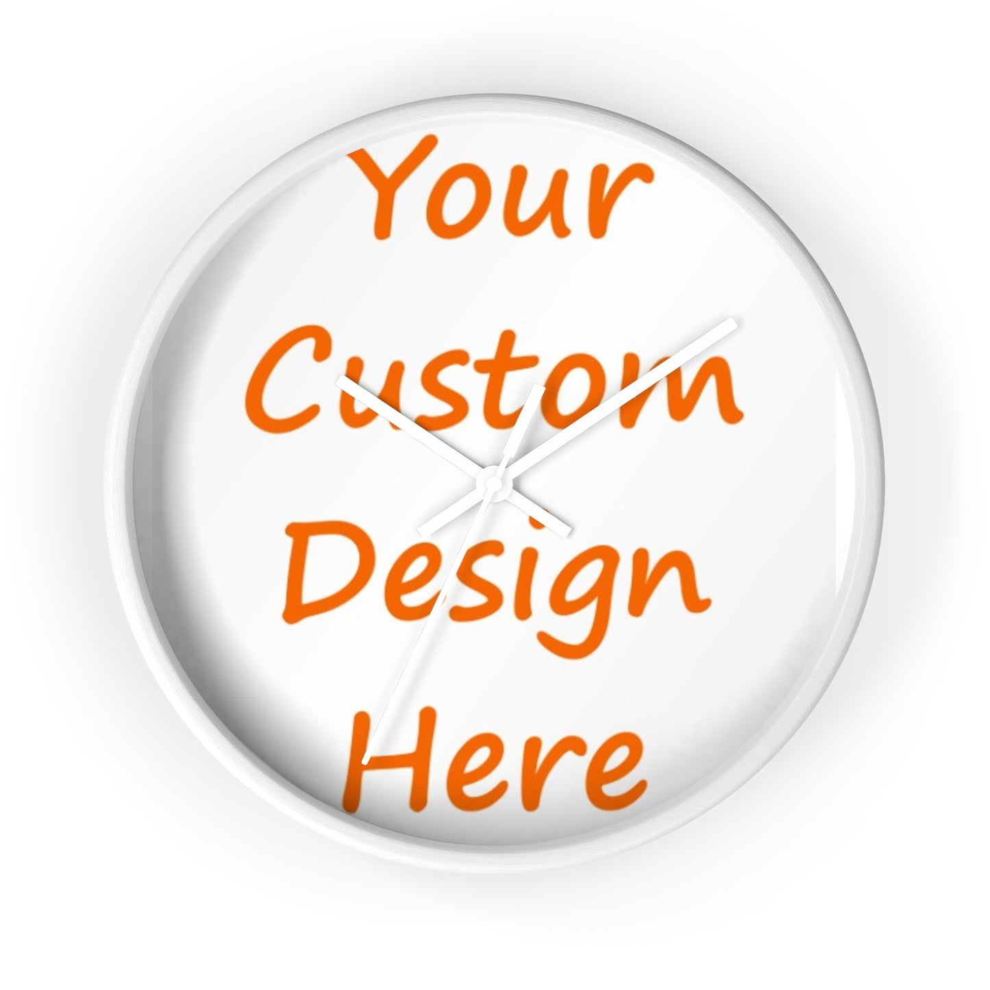 Wall Clock Custom Purchase & Message Artwork! No Limits!