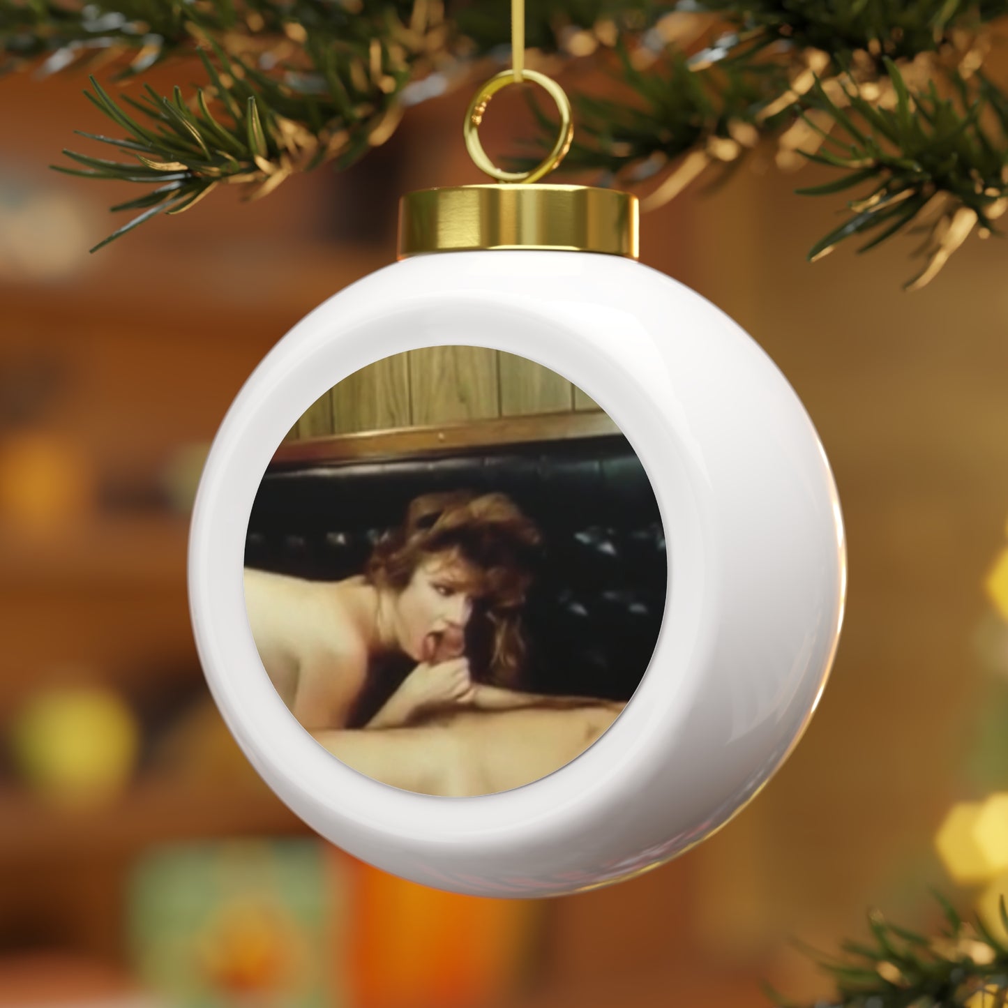 Christmas Ball Ornament Traci Lords Nude