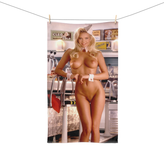 Hand Towel Playboy Playmate December 1992 Barbara Moore