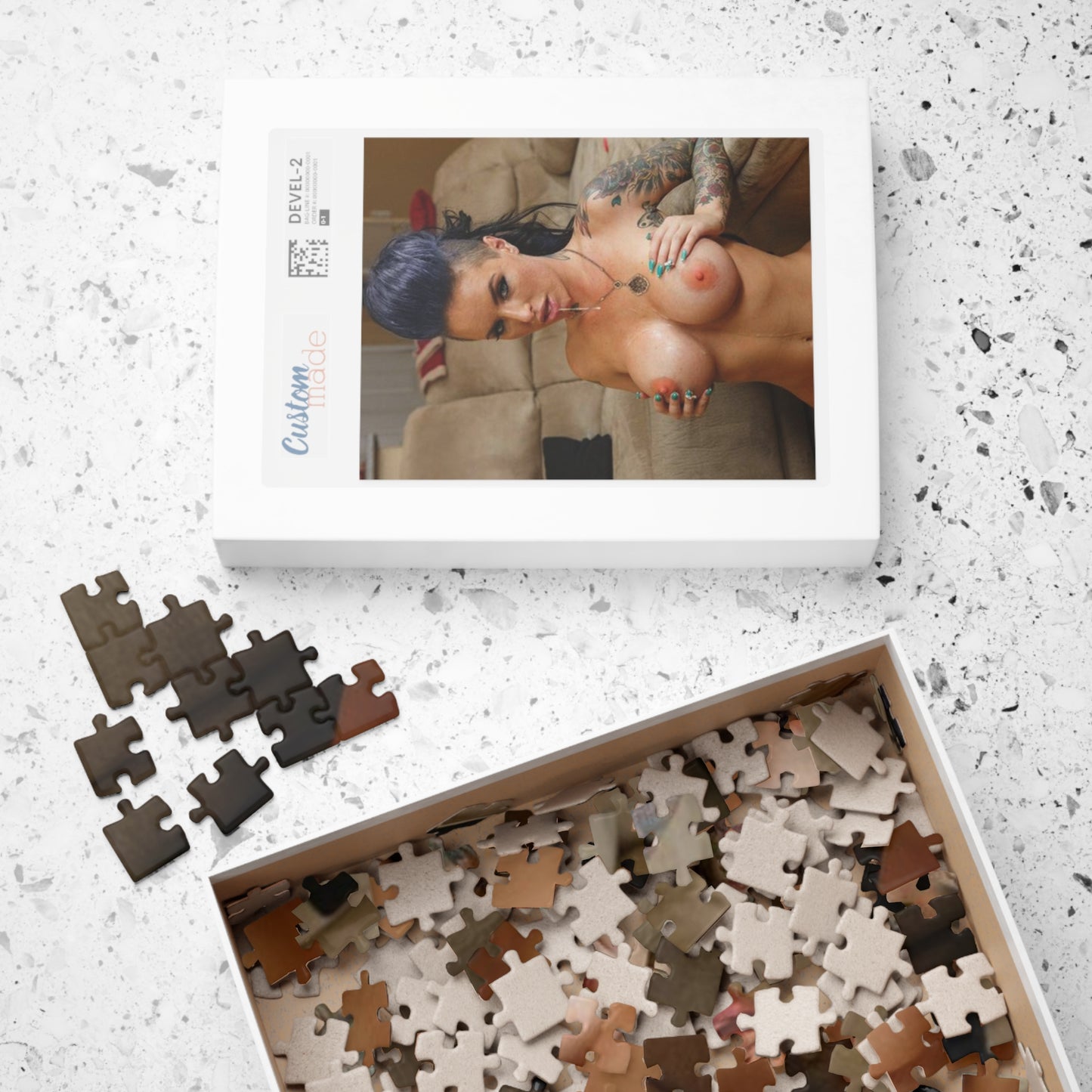 Puzzle (110, 252, 500, 1014-piece) Christy Mack Nude #2