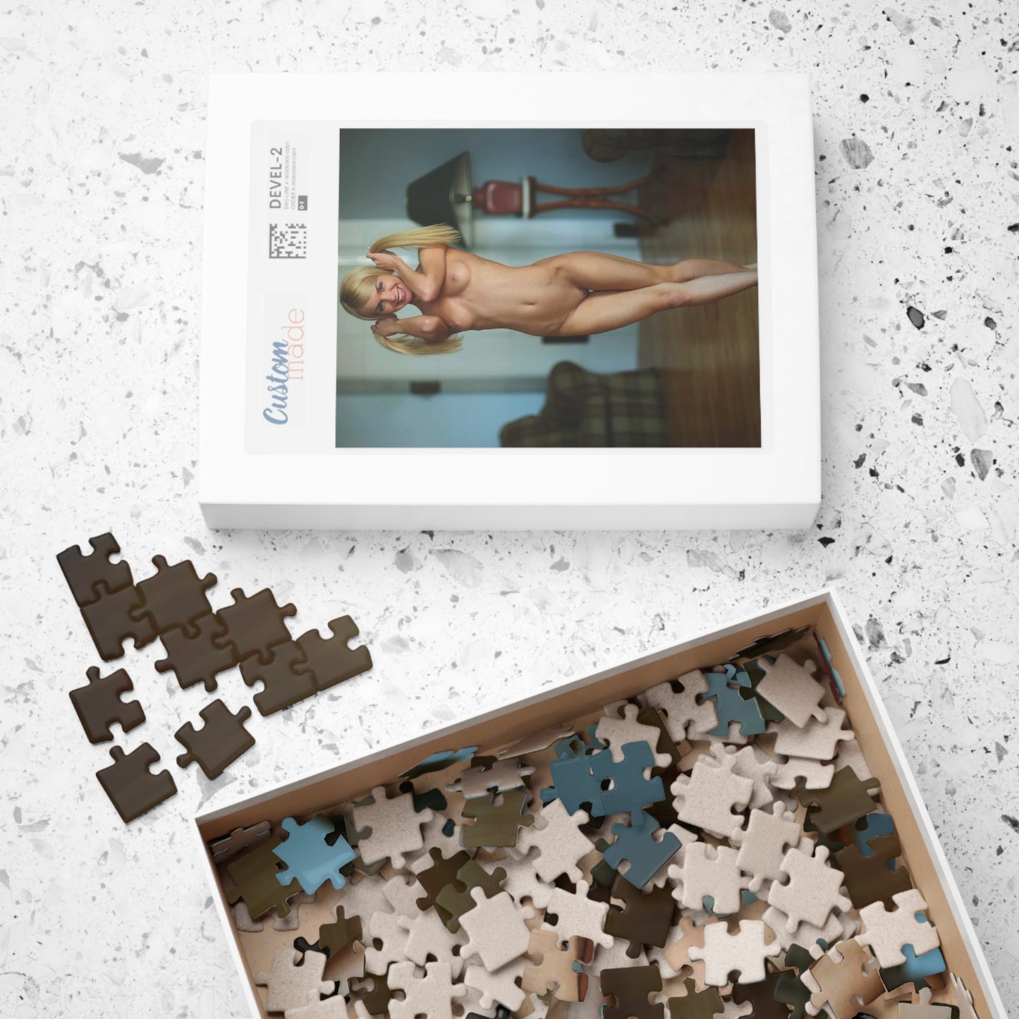 Puzzle (110, 252, 500, 1014-piece) Tight Nude Pigtails