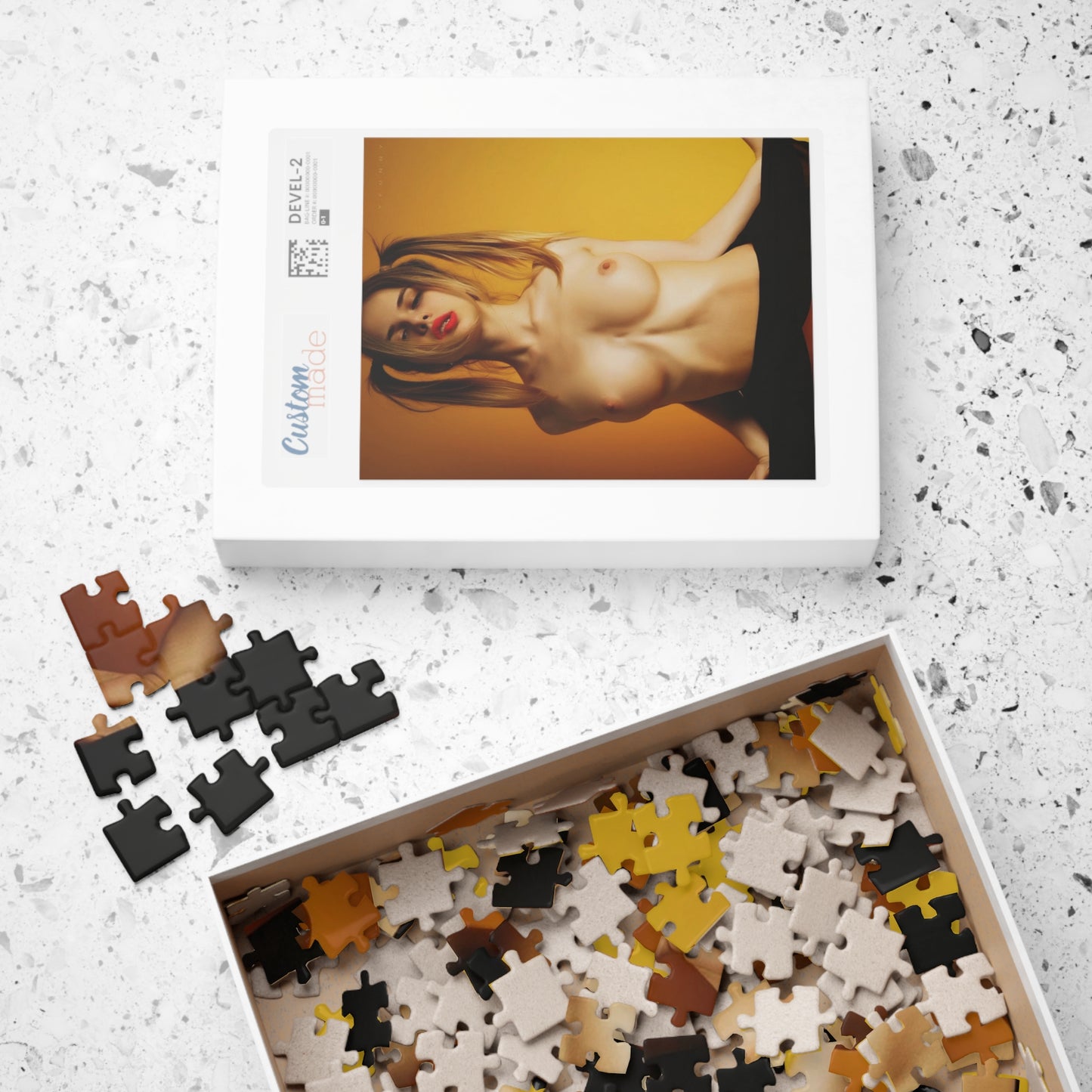 Puzzle (110, 252, 520, 1014-piece) Sexy Pigtails Nude