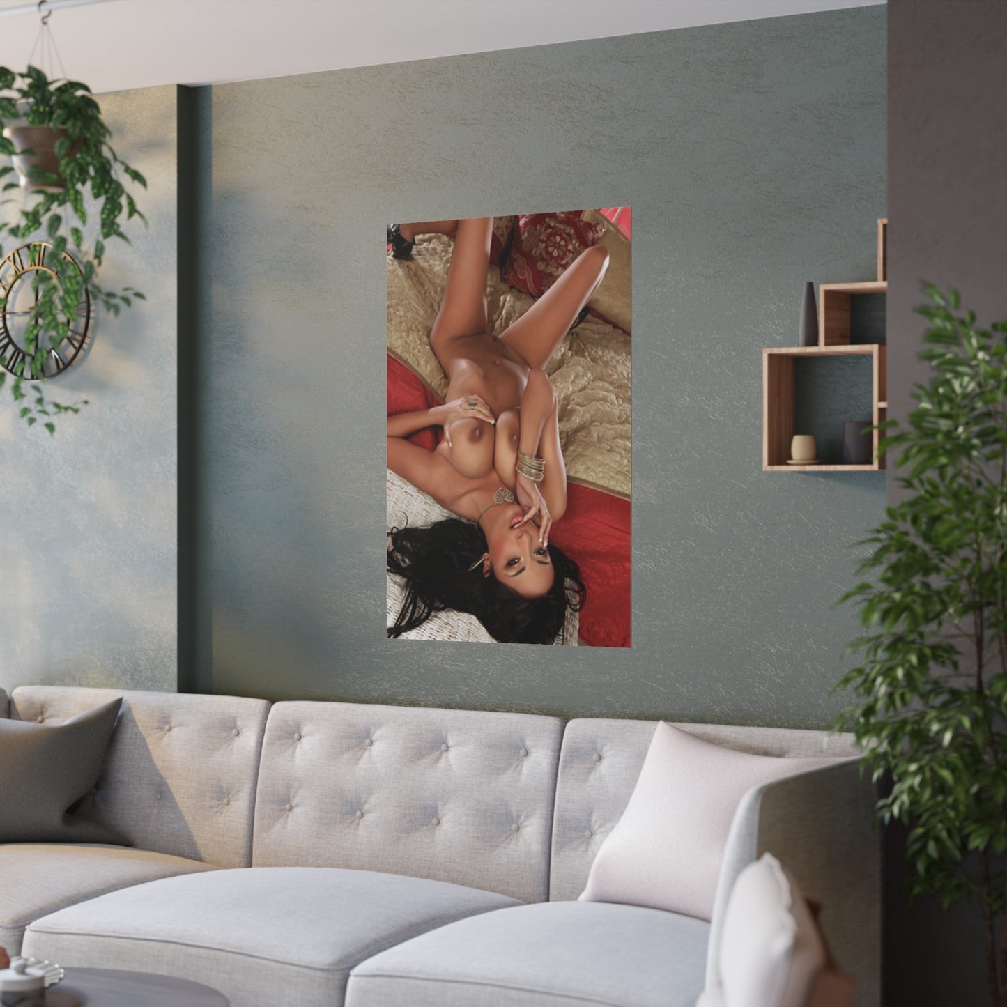 Satin Posters (210gsm) Porn Star Anissa Kate Nude