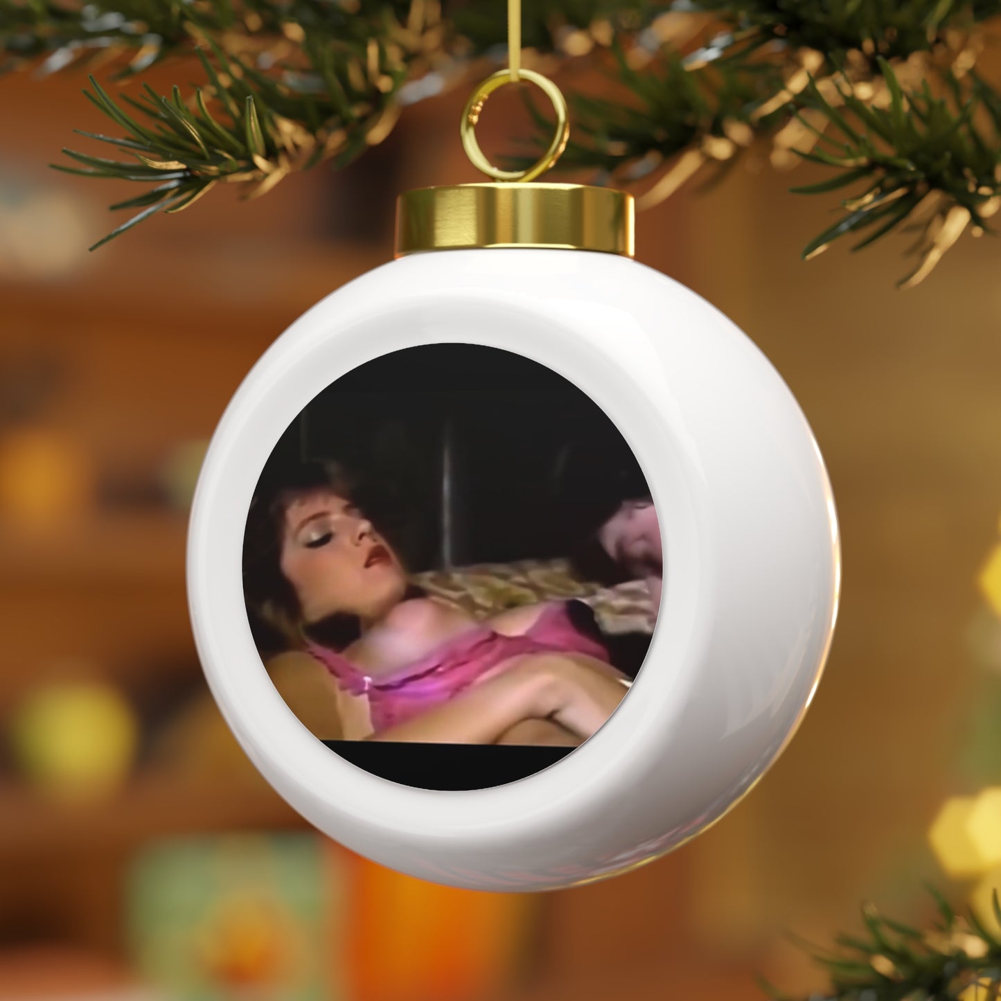 Christmas Ball Ornament Traci Lords Nude