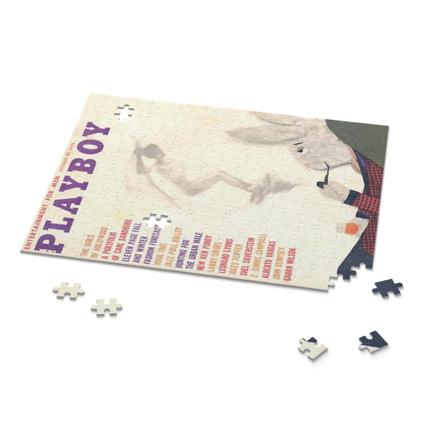 Puzzle (120, 252, 500-Piece) Playboy Cover October 1960