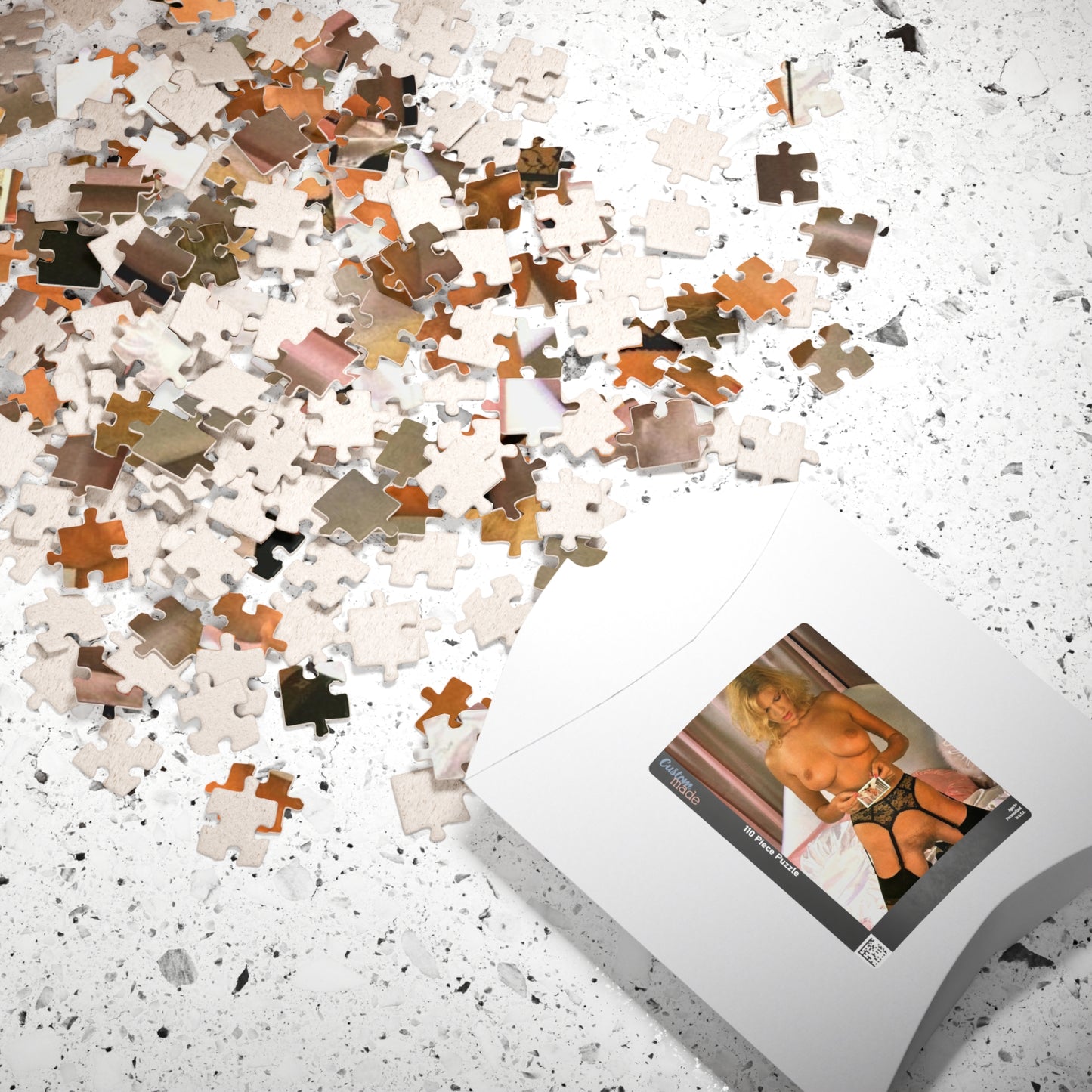 Puzzle (110, 252, 500, 1014-piece) Vintage French Pornstar Brigitte Lahaie