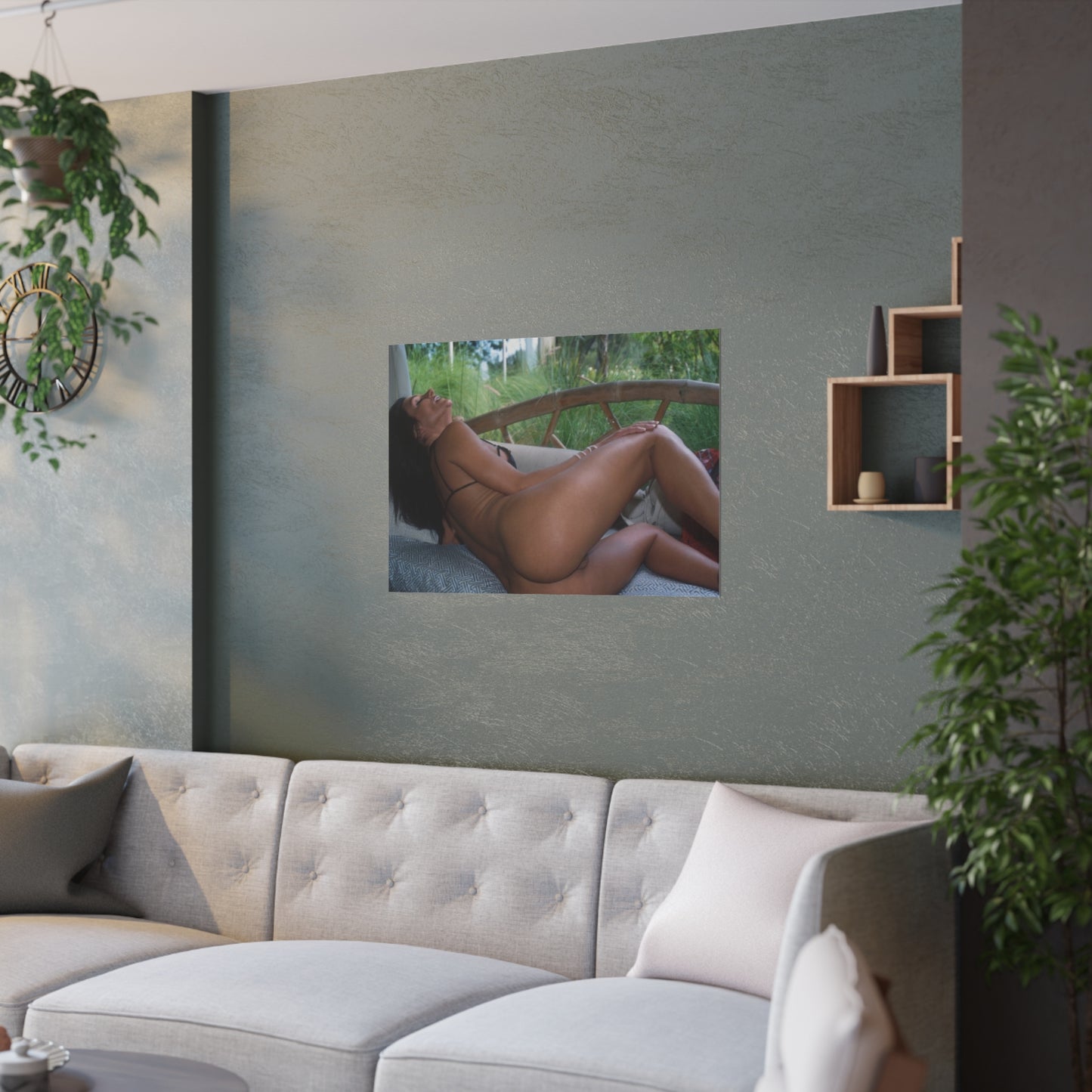 Satin Posters (210gsm) Sydnee Steele Nude