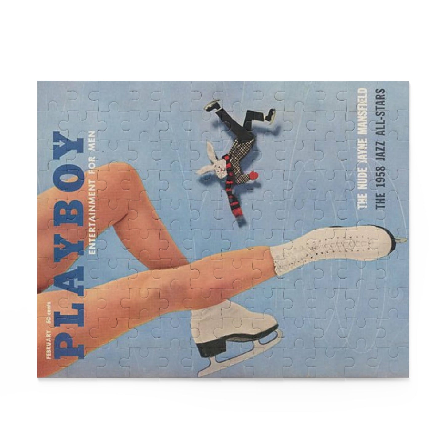 Puzzle (120, 252, 500-Piece) Playboy Cover February 1958