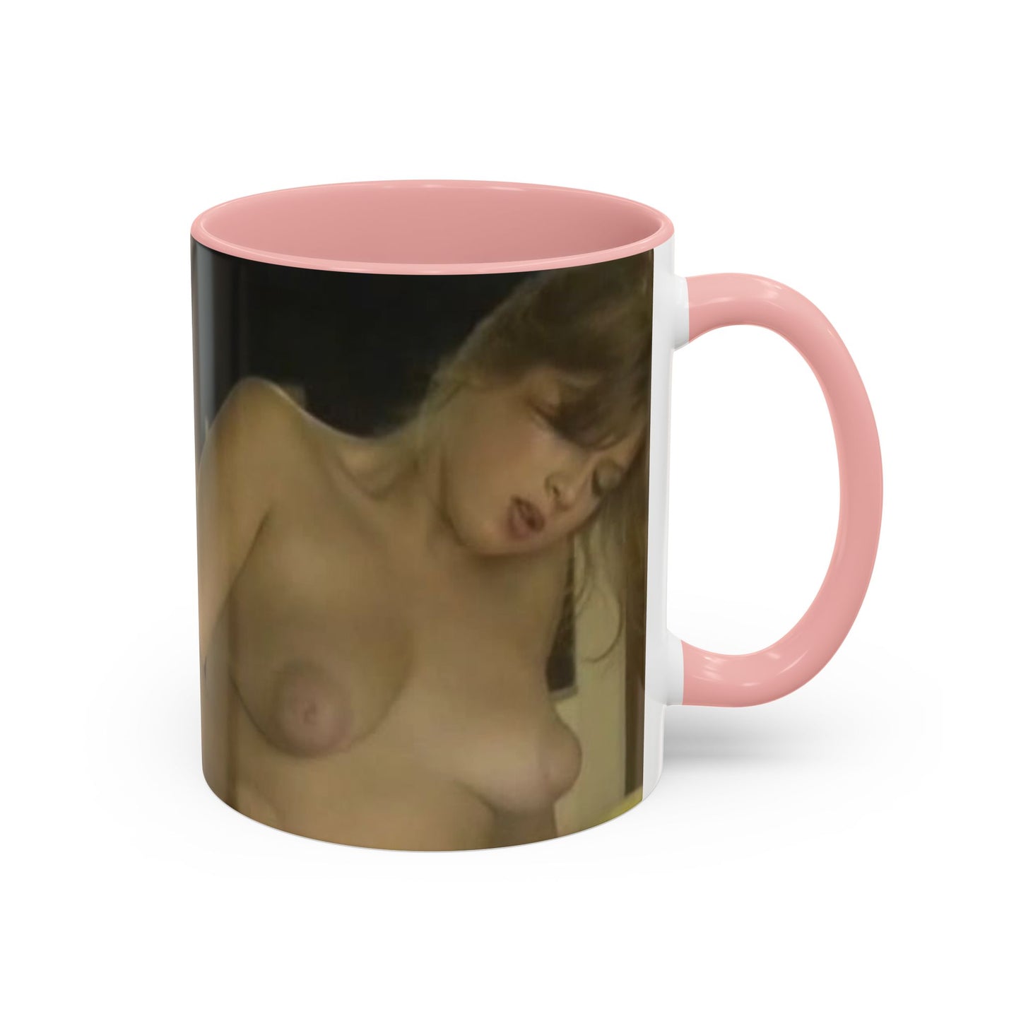 Accent Coffee Mug (11, 15oz) Traci Lords Nude Porn Retro
