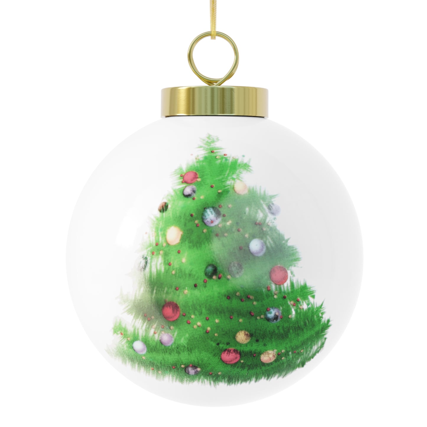 Christmas Ball Ornament Janice Griffith Nude