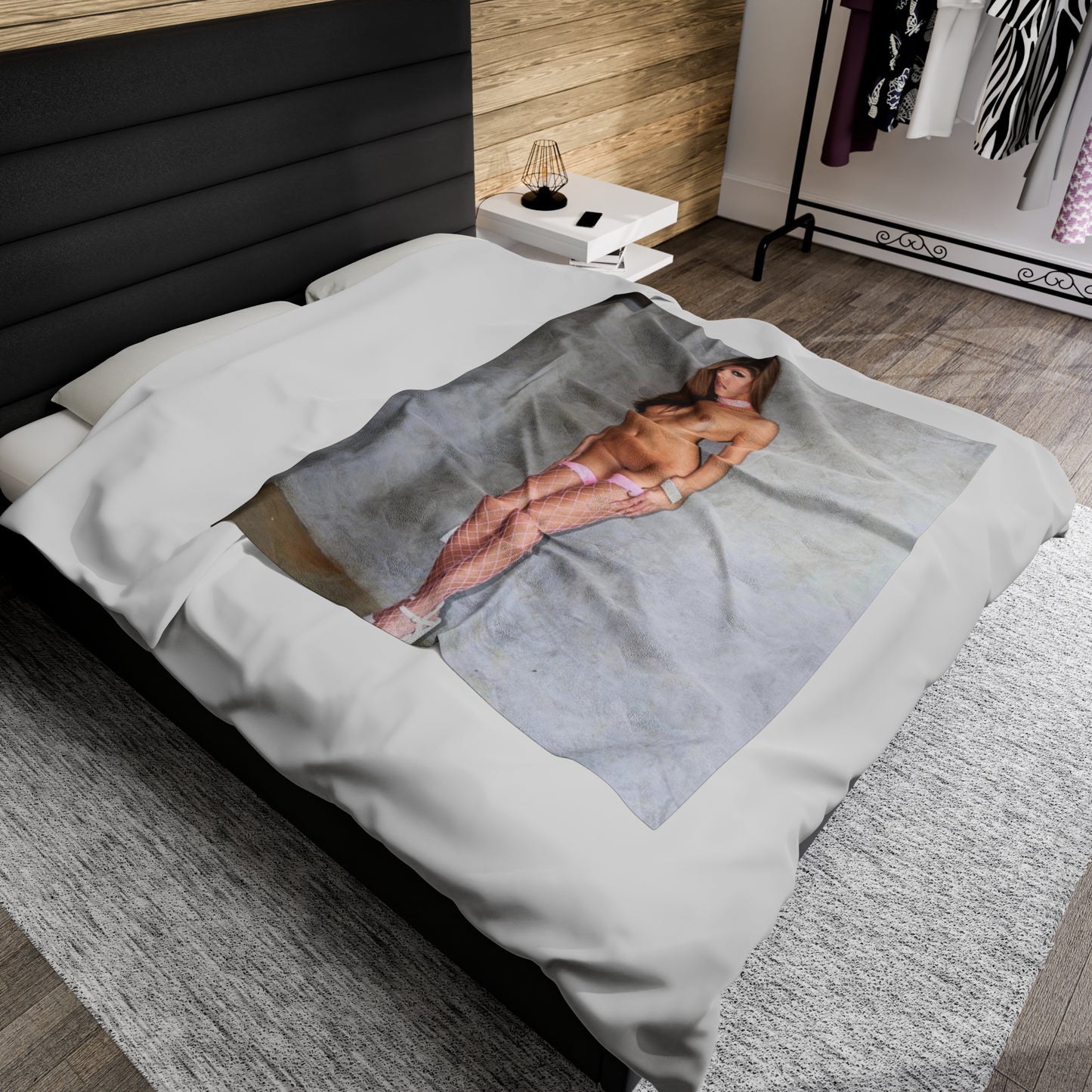 Velveteen Plush Blanket Pornstar Jenna Haze Nude