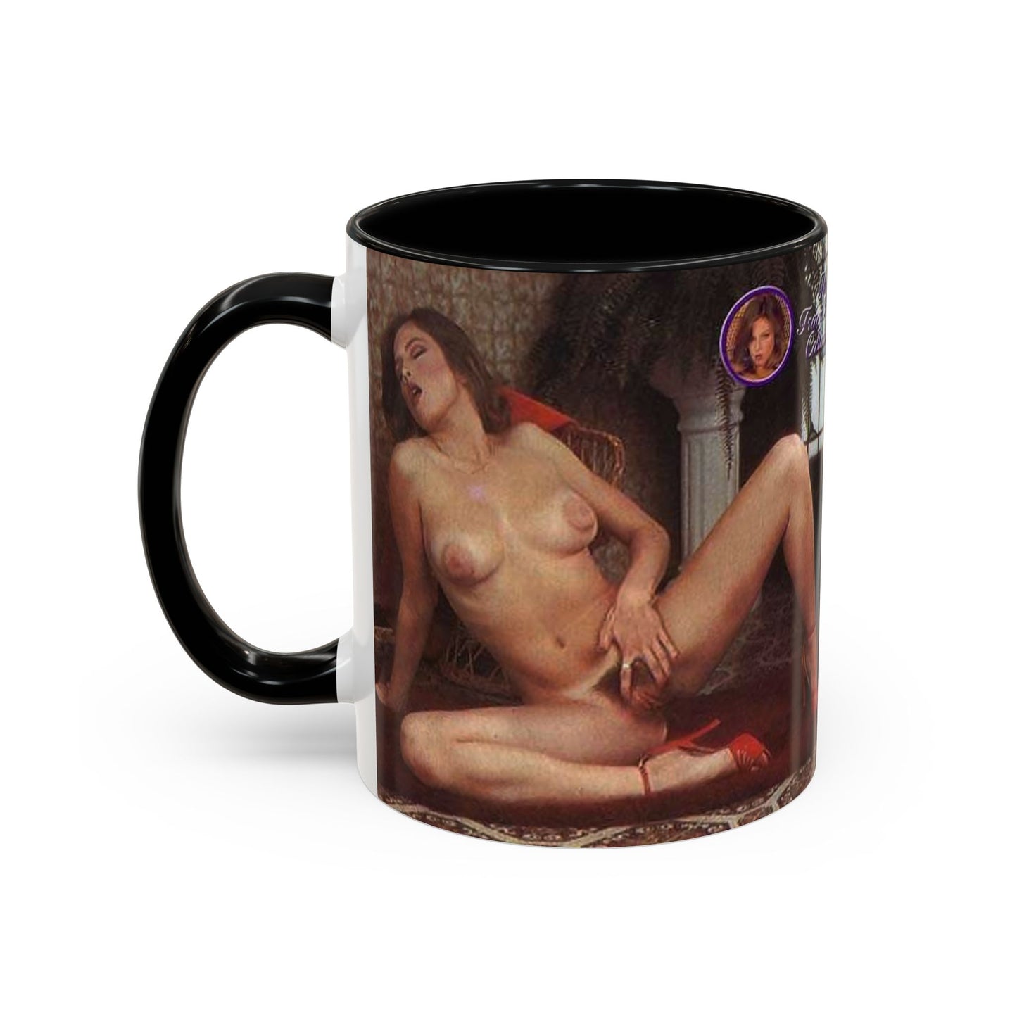 Accent Coffee Mug (11, 15oz) Traci Lords Nude