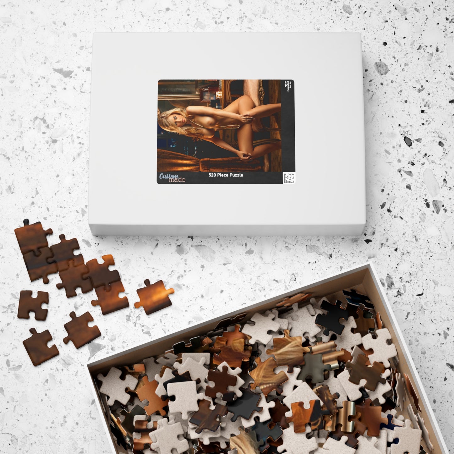 Puzzle (110, 252, 500, 1014-piece) Playmate 2008 Regina Deutinger nude 2