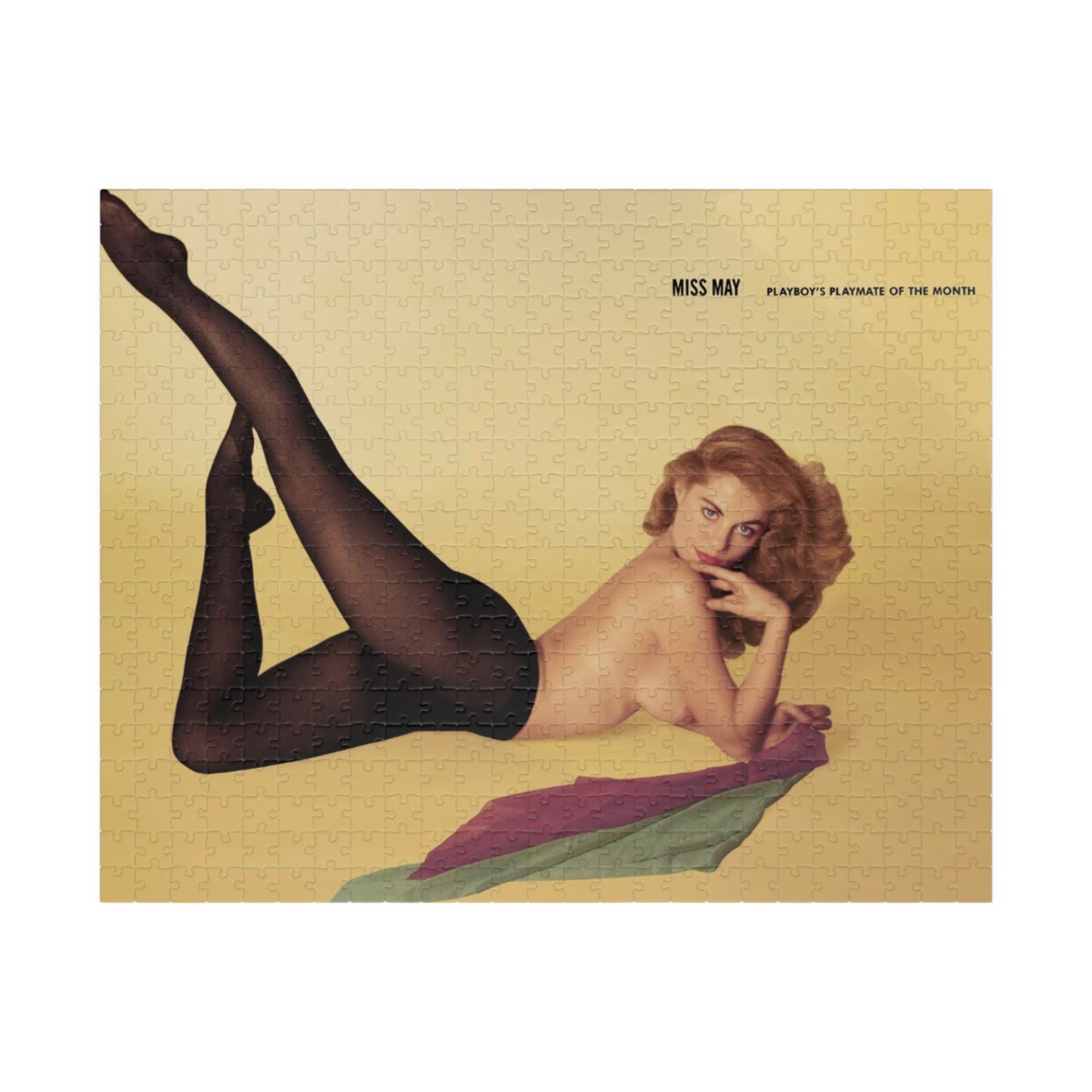 Puzzle (110, 252, 500, 1014-piece) Playboy Playmate May 1955 Diane Webber