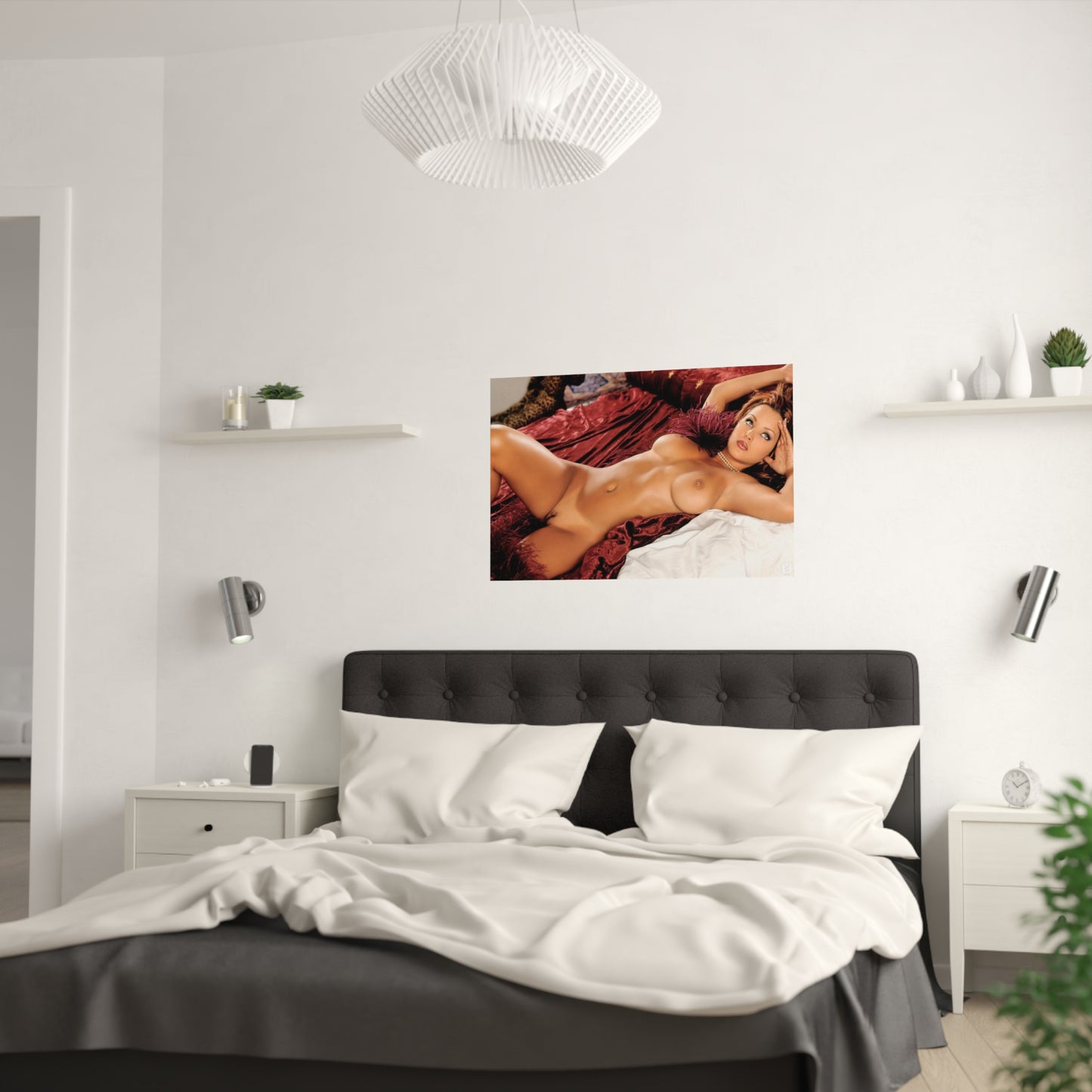 Satin Posters (210gsm) Playmate Shannen Stewart Nude #3