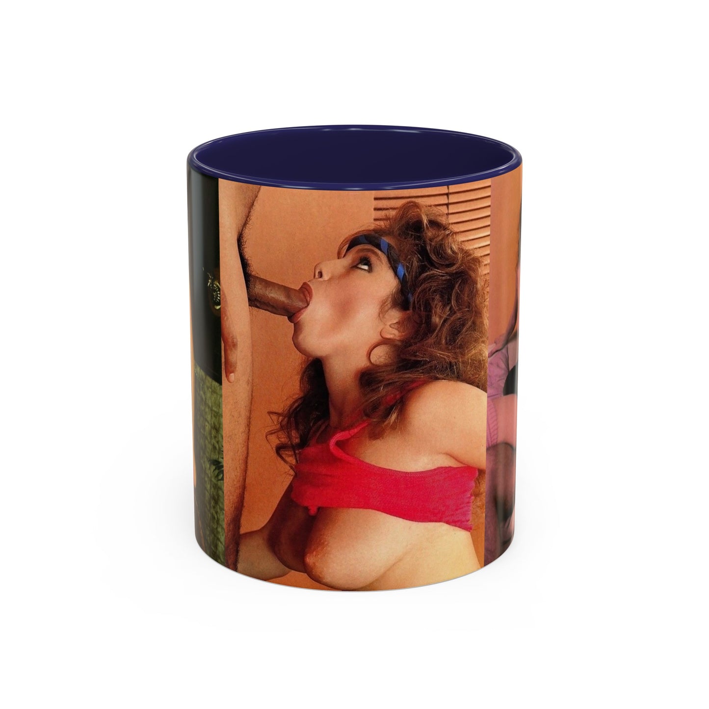 Accent Coffee Mug (11, 15oz) Traci Lords Nude Naked Retro Fuck Sex