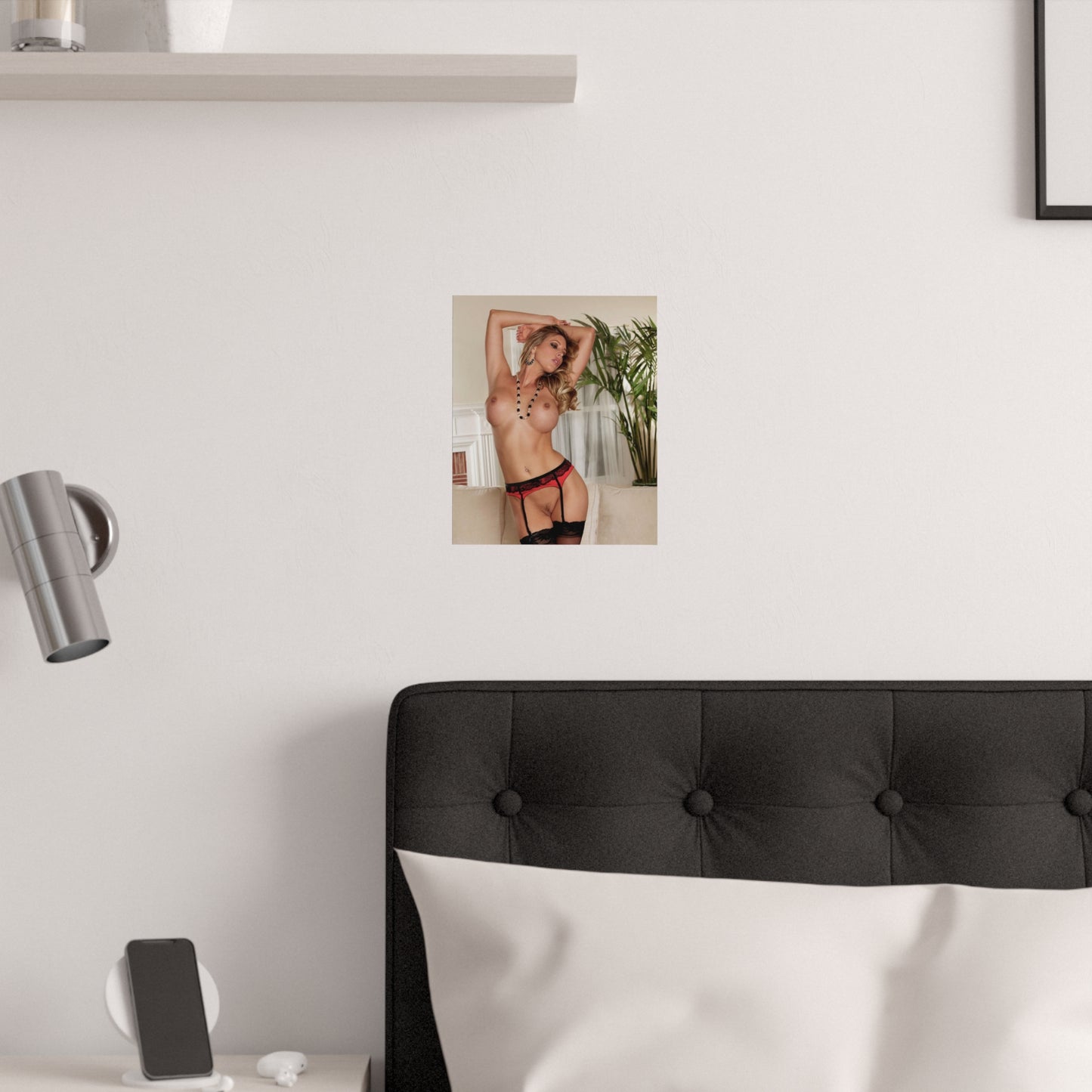 Satin Posters (210gsm) Adult Star Samantha Saint Nude