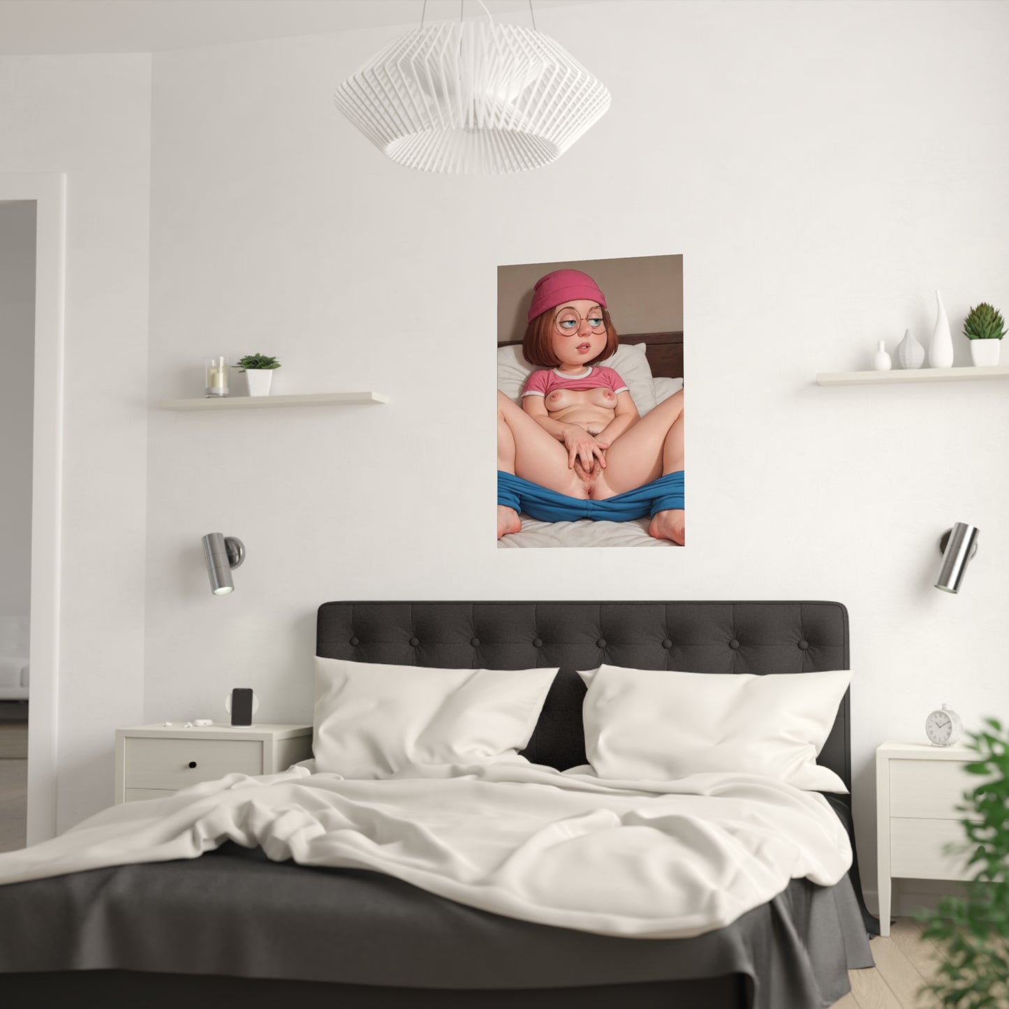 Satin Posters (210gsm) Meg Griffin Nude