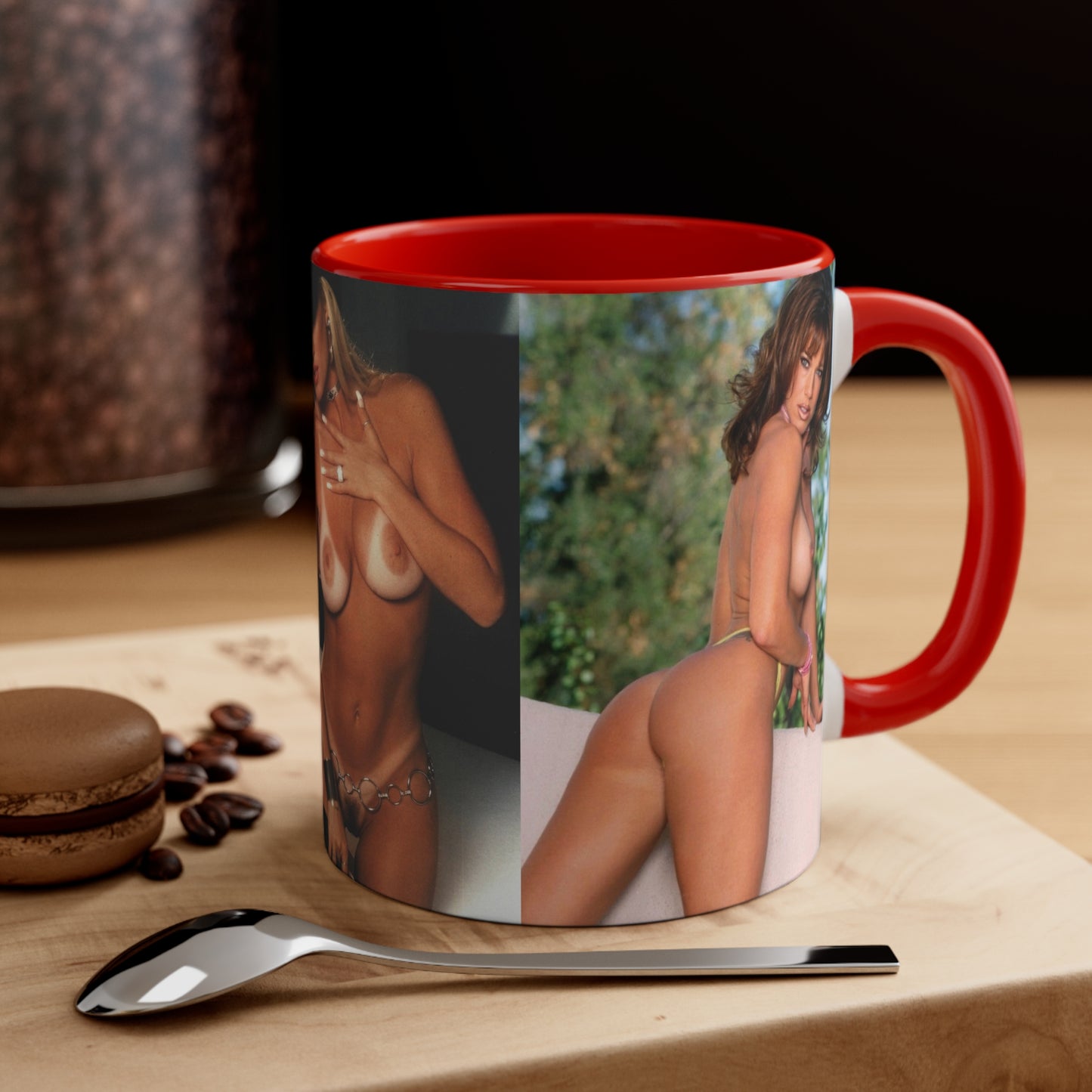 Accent Coffee Mug, 11oz Pornstar Racquel Darrian Nude