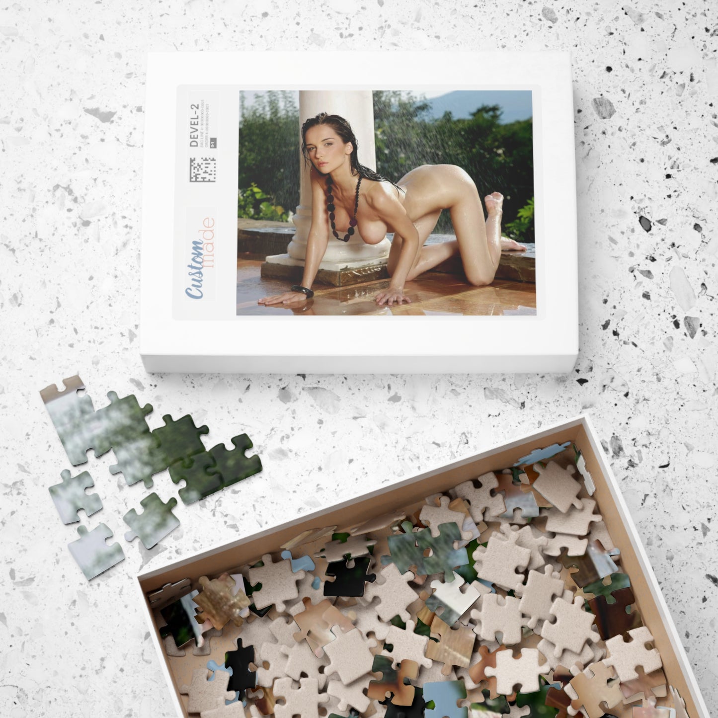 Puzzle (110, 252, 500, 1014-piece) Porn Star Puzzle Lyna Train