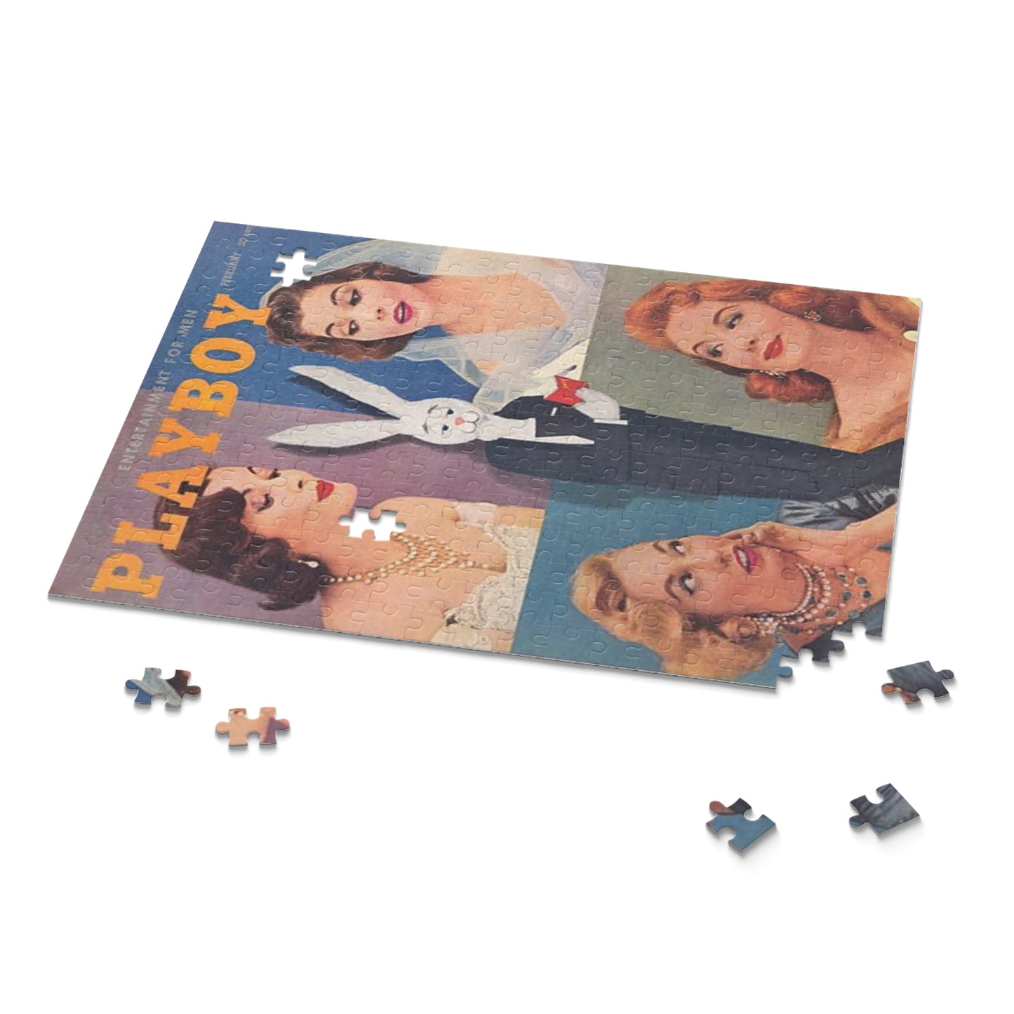 Puzzle (120, 252, 500-Piece) Playboy Cover February 1956