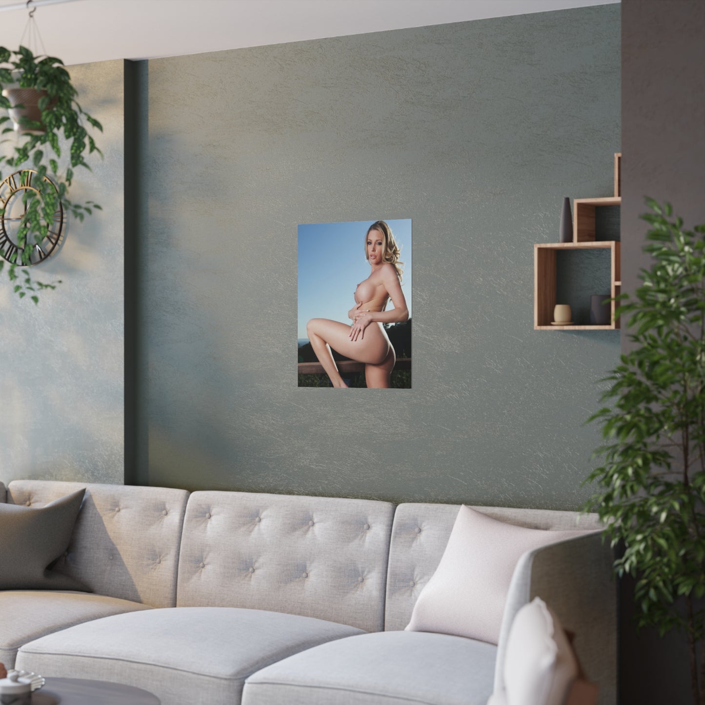 Satin Posters (210gsm) Penthouse Pet October 2012 Samantha Saint