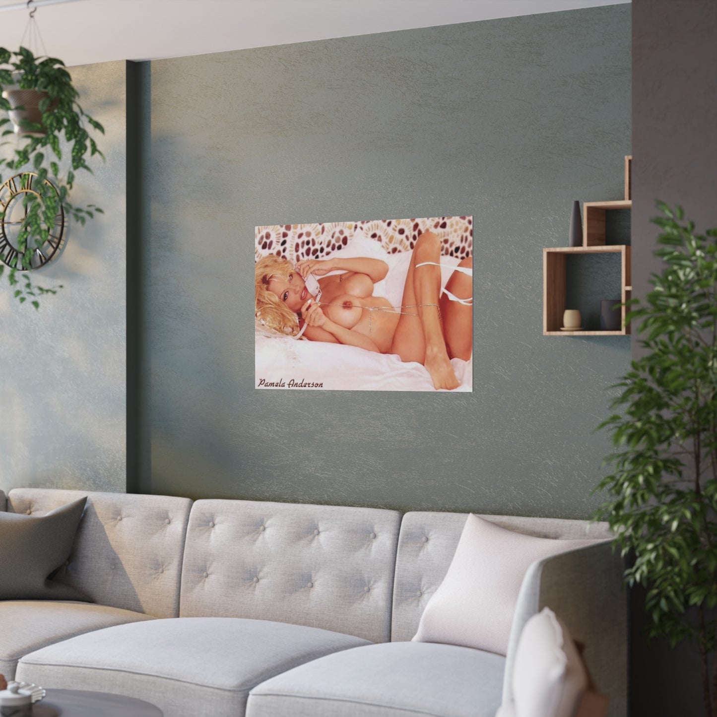 Satin Posters (210gsm) Pamela Nude