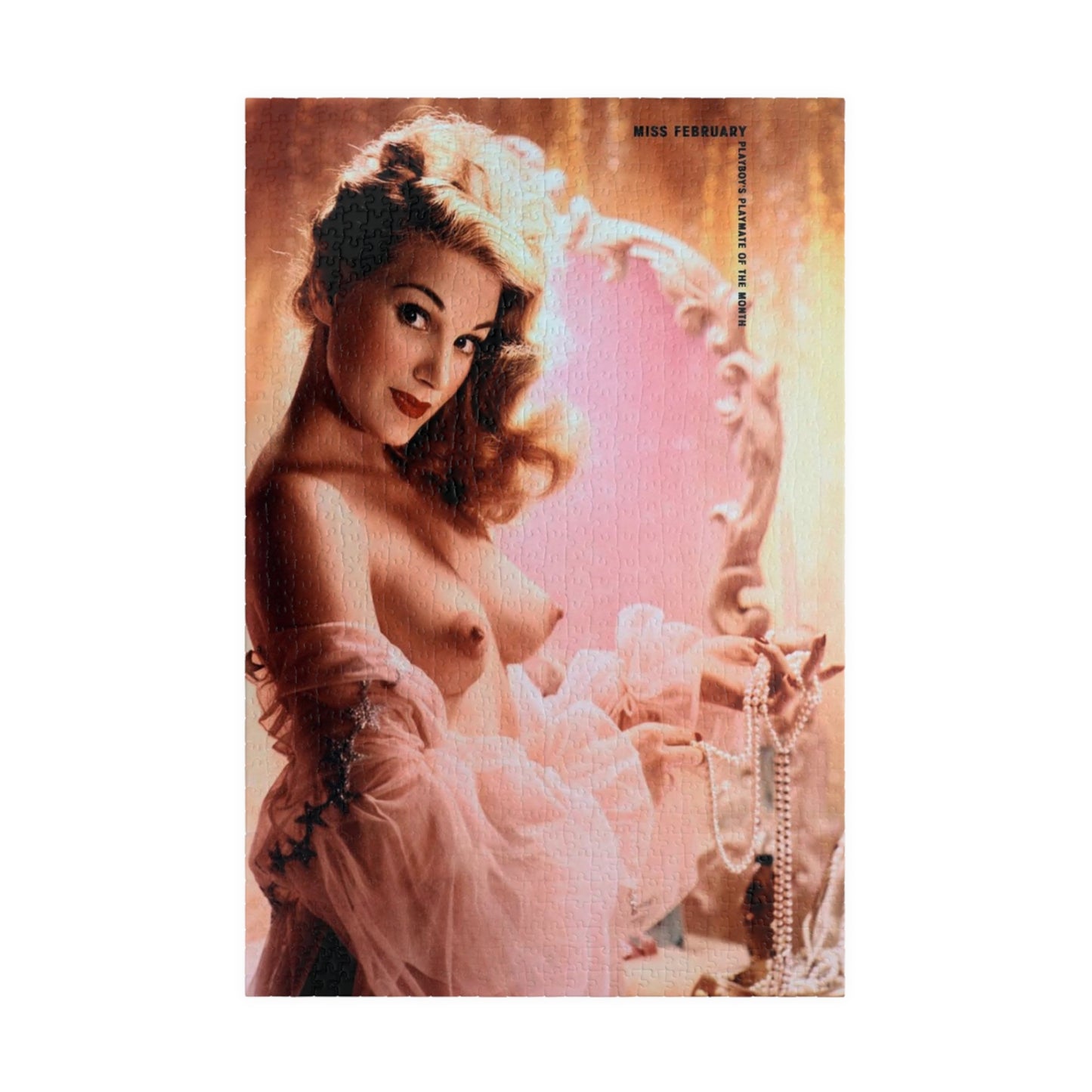 Puzzle (110, 252, 500, 1014-piece) Playboy Playmate February 1954 Margaret Scott