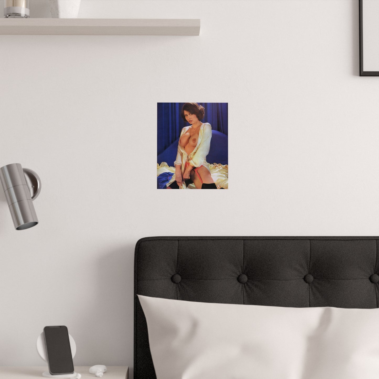 Satin Posters (210gsm) Retro Porn Star Desiree Cousteau