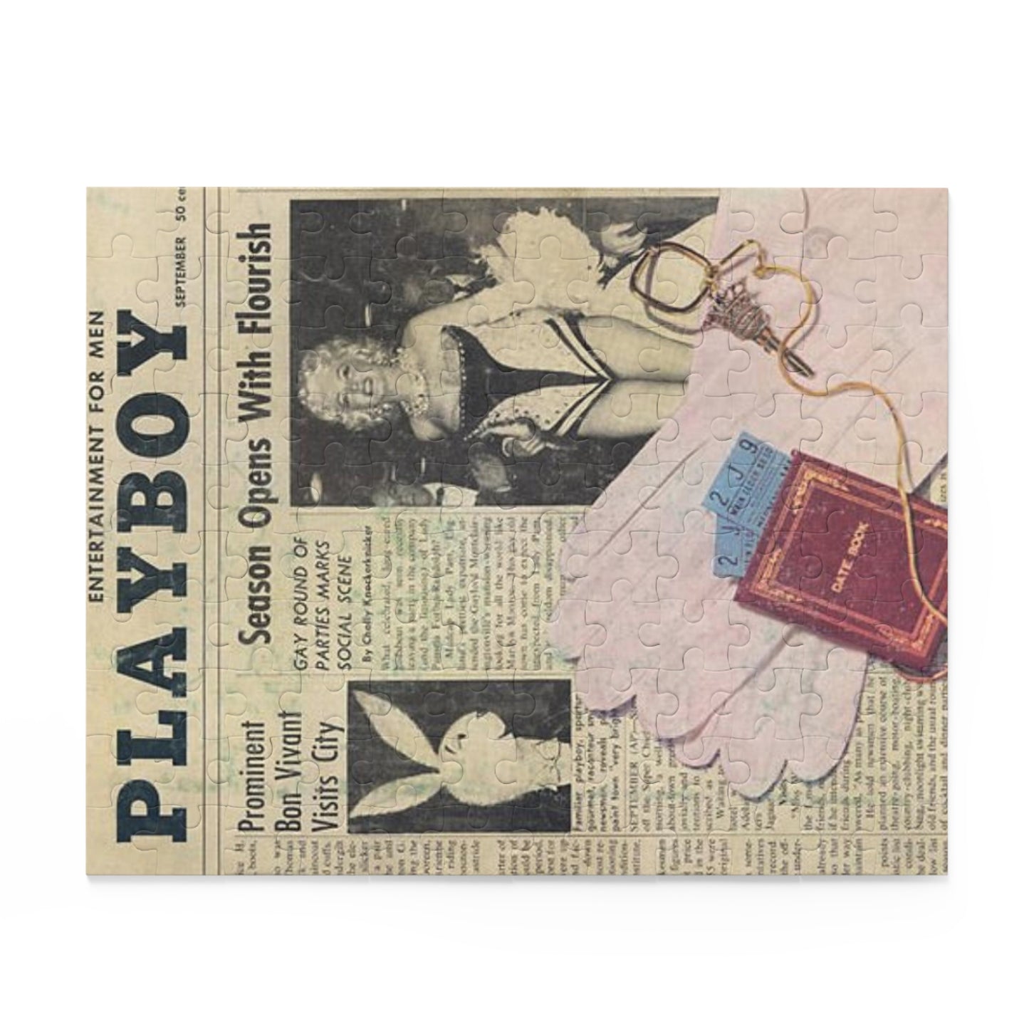 Puzzle (120, 252, 500-Piece) Playboy Cover September 1955