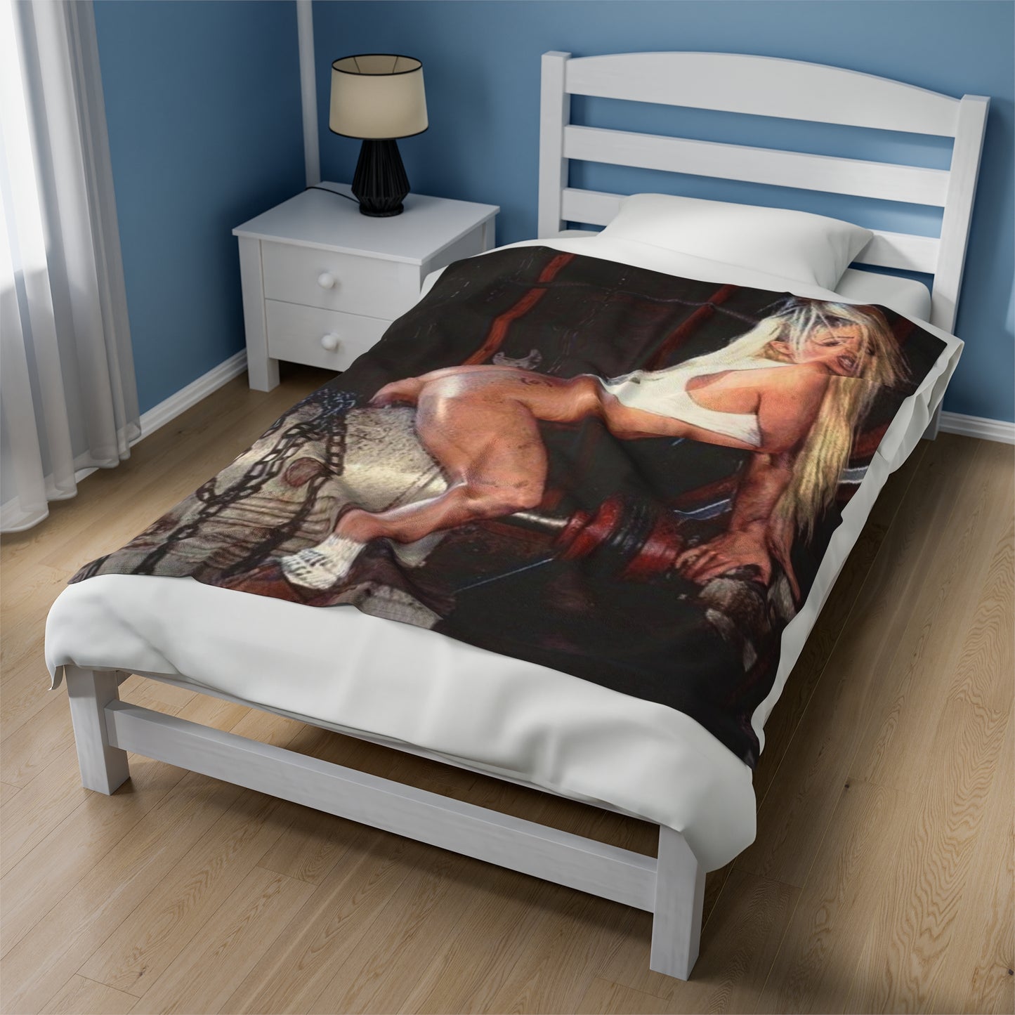 Velveteen Plush Blanket Pornstar Jenna Jameson Nude