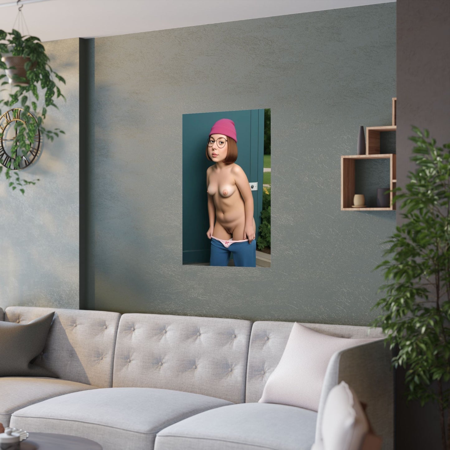 Satin Posters (210gsm) Meg Griffin Nude