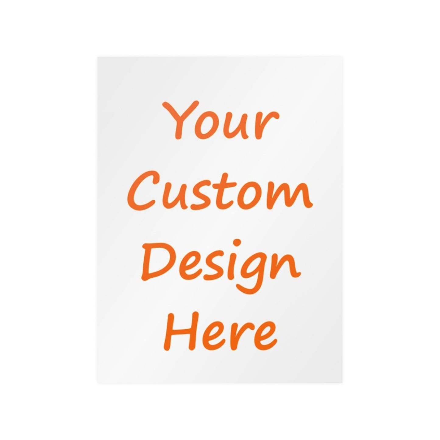 Satin Posters (210gsm) Custom Purchase & Message Artwork! No Limits!