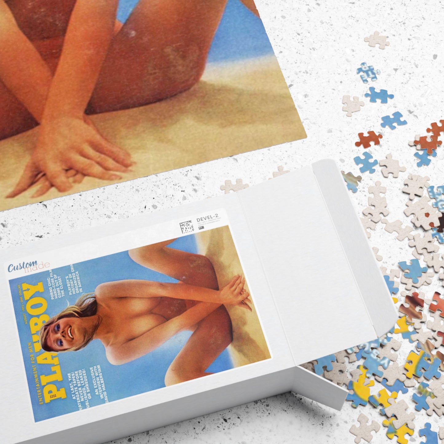 Puzzle (110, 252, 500, 1014-piece) Playboy Cover August 1973