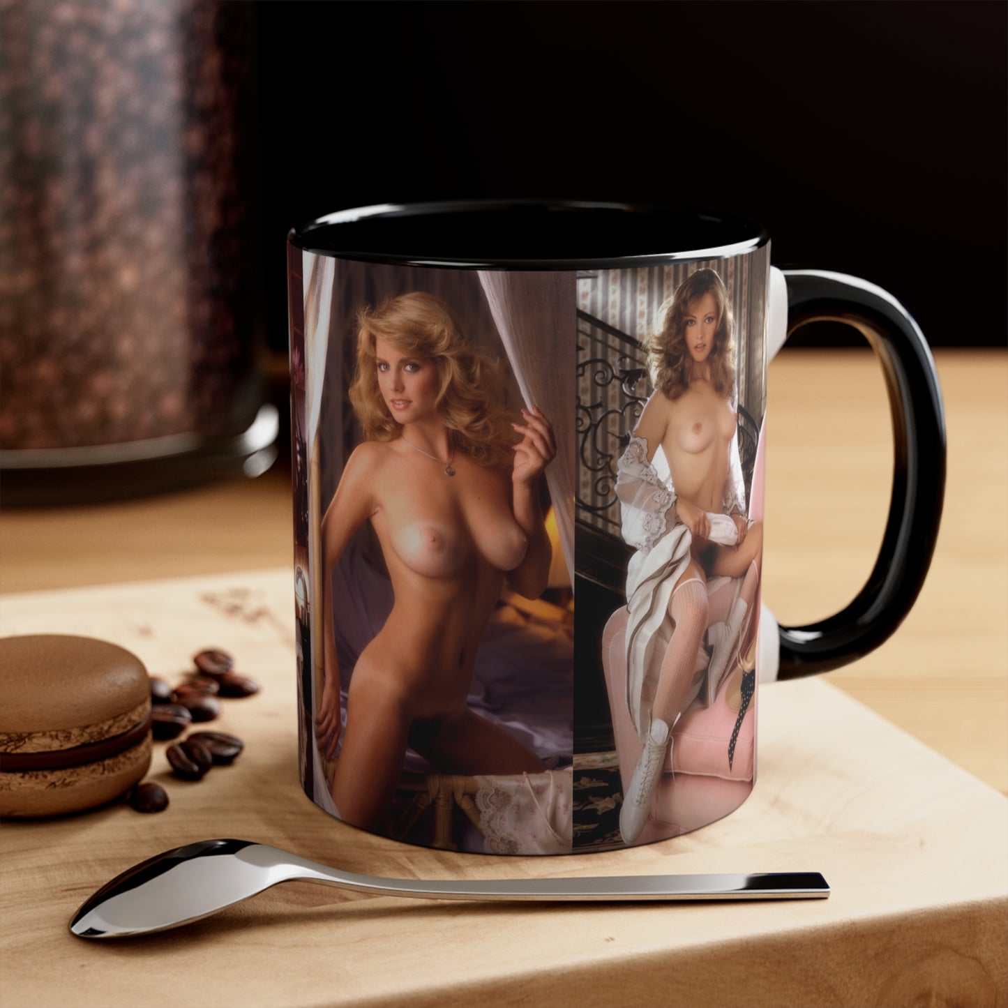 Accent Coffee Mug, 11oz Playboy Playmates 1982 January - April