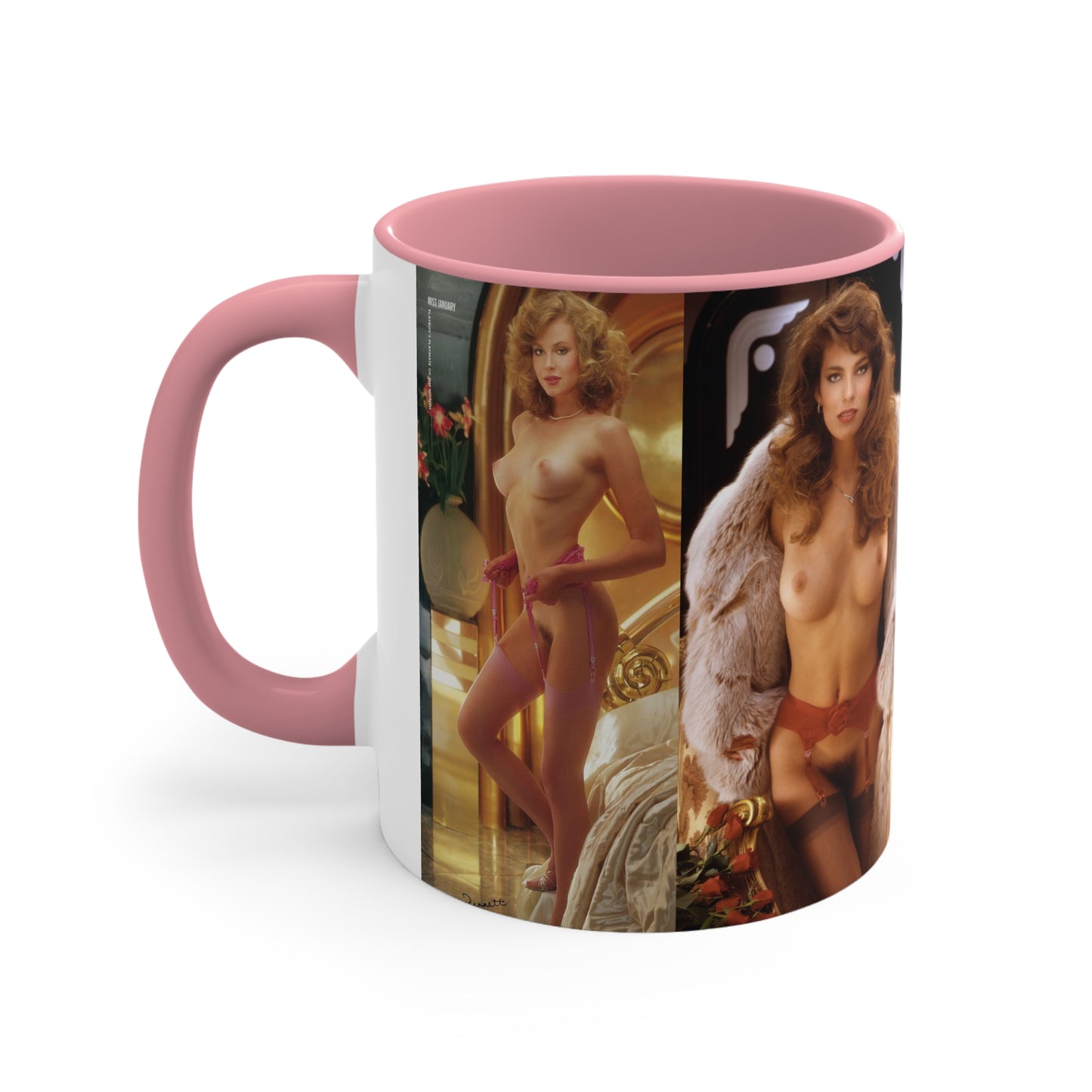 Accent Coffee Mug, 11oz Playboy Playmates 1985 January - April