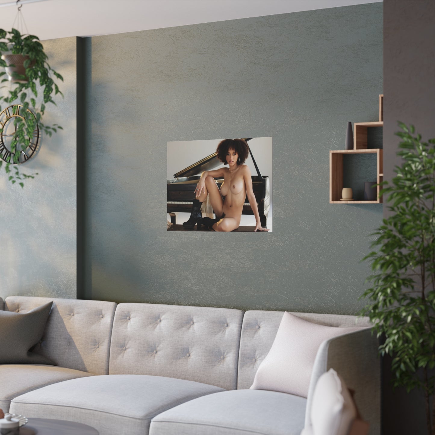 Satin Posters (210gsm) Penthouse Pet March 2022 Stormi Maya