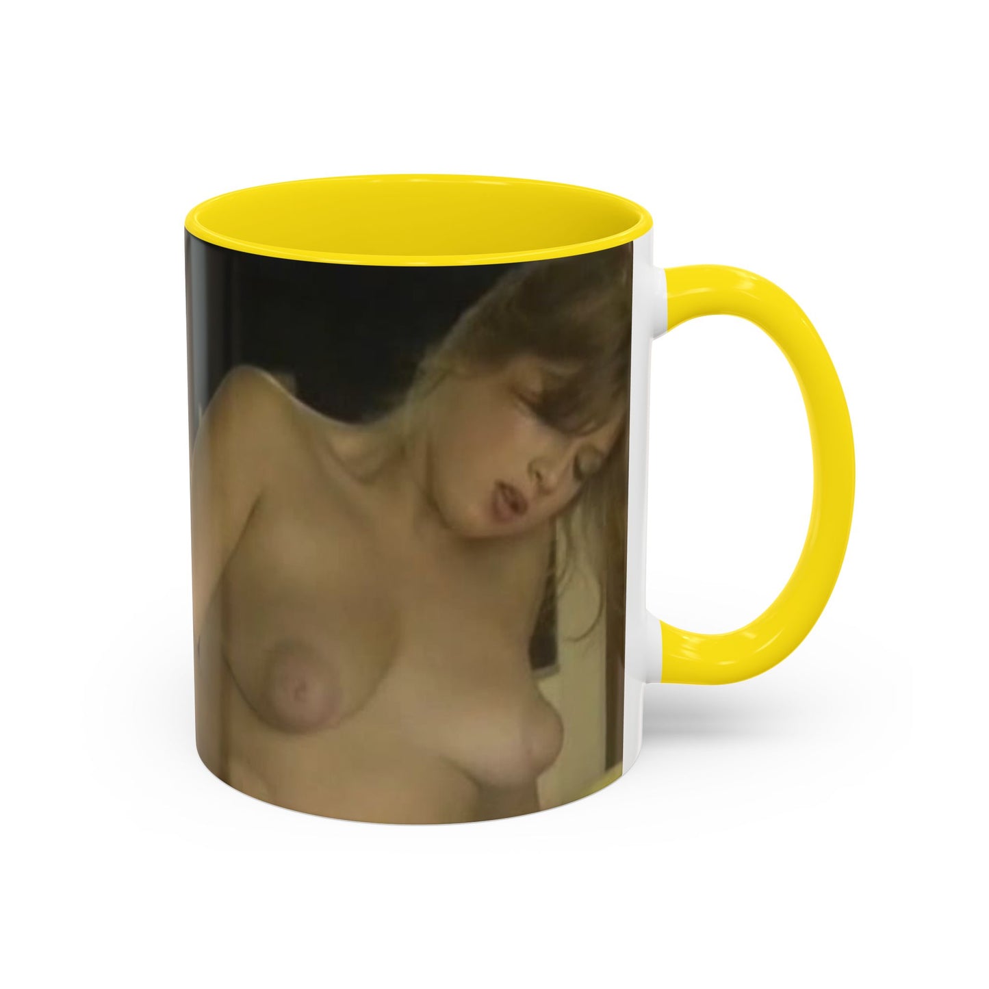 Accent Coffee Mug (11, 15oz) Traci Lords Nude Porn Retro