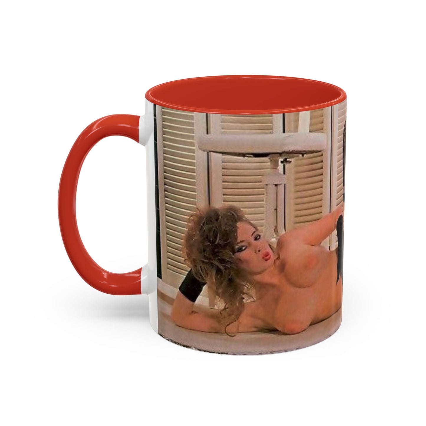 Accent Coffee Mug (11, 15oz) Traci Lords Nude