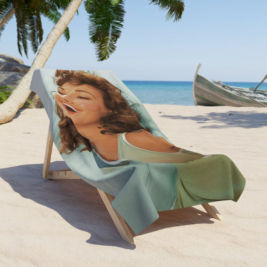 Beach Towel Playboy Playmate October 1958 Mara Corday