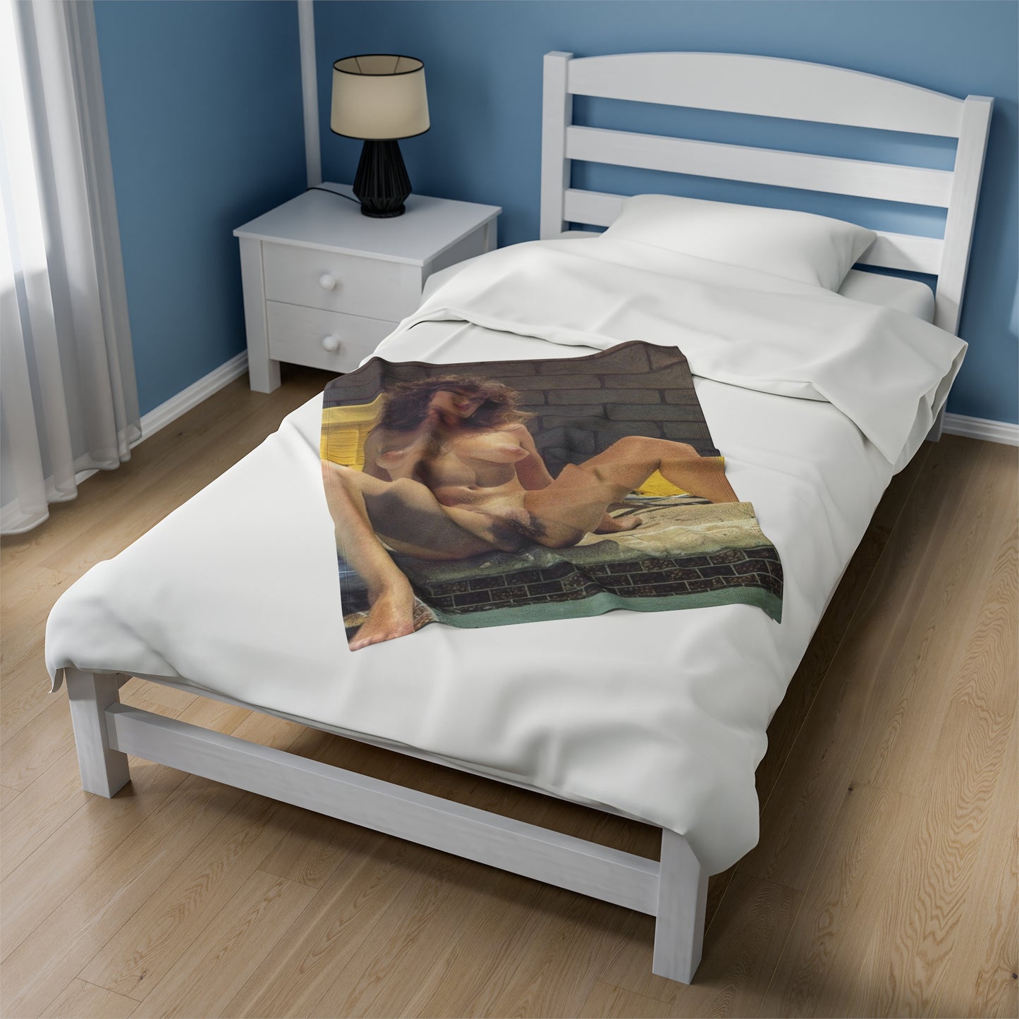 Velveteen Plush Blanket Traci Lords Nude