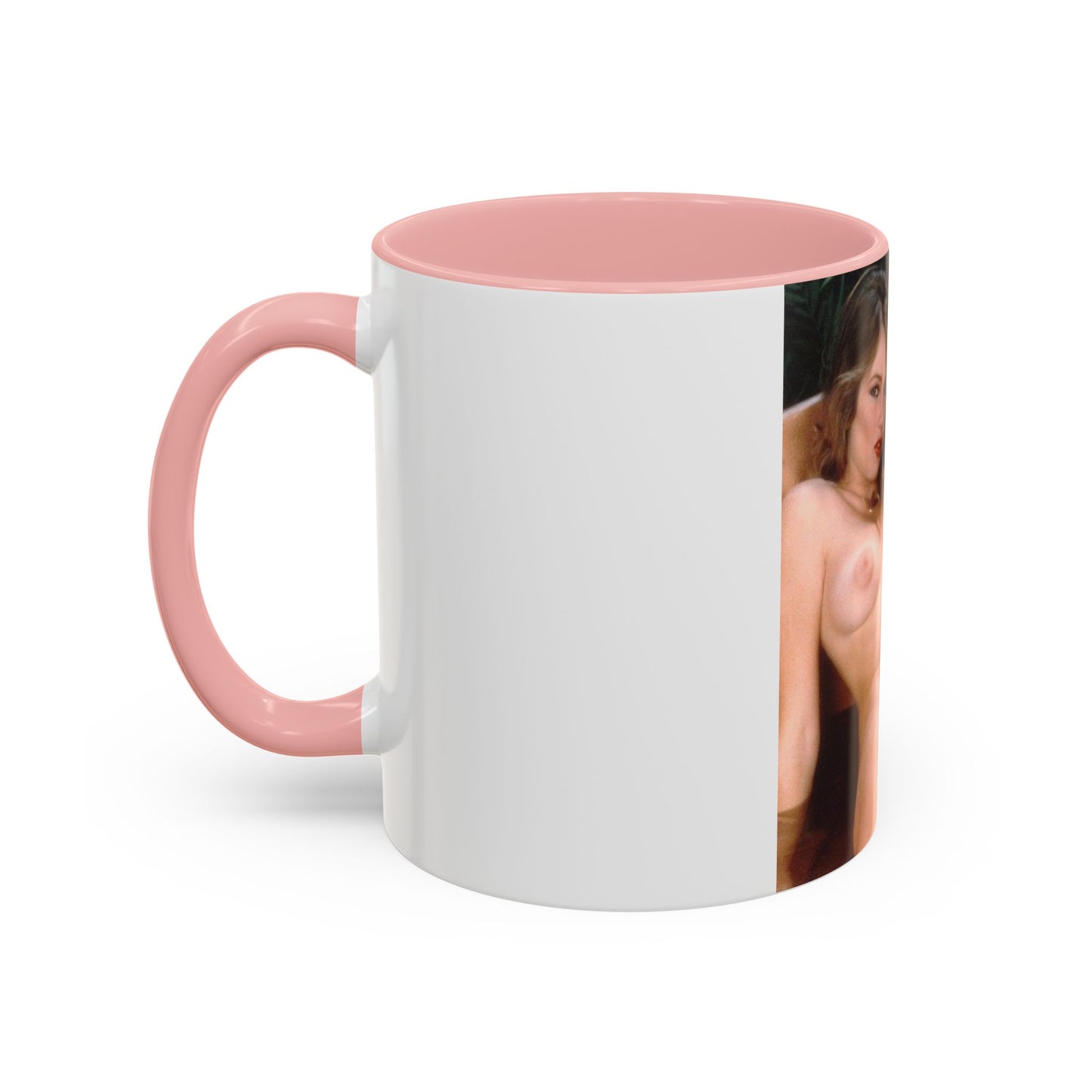 Accent Coffee Mug (11, 15oz) Retro Porn Star Traci Lords Nude