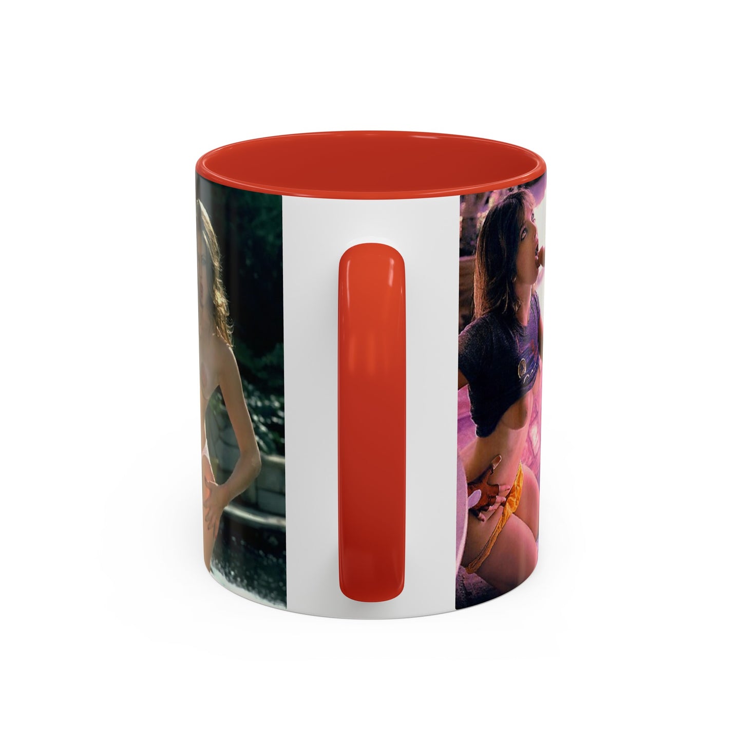 Accent Coffee Mug (11, 15oz) Traci Lords Nude Naked Retro Fuck Sex