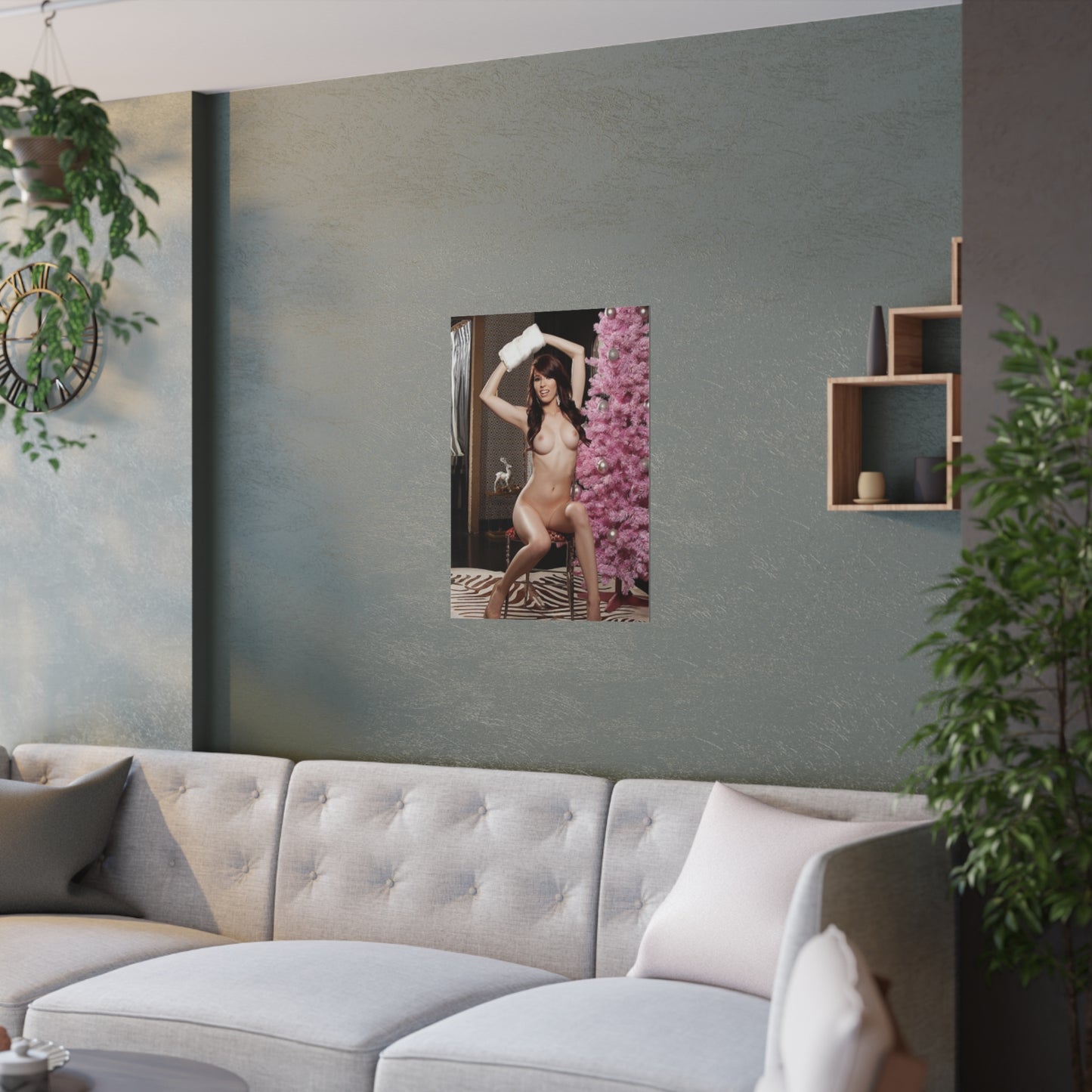 Satin Posters (210gsm) Caitlyn McSwain Nude