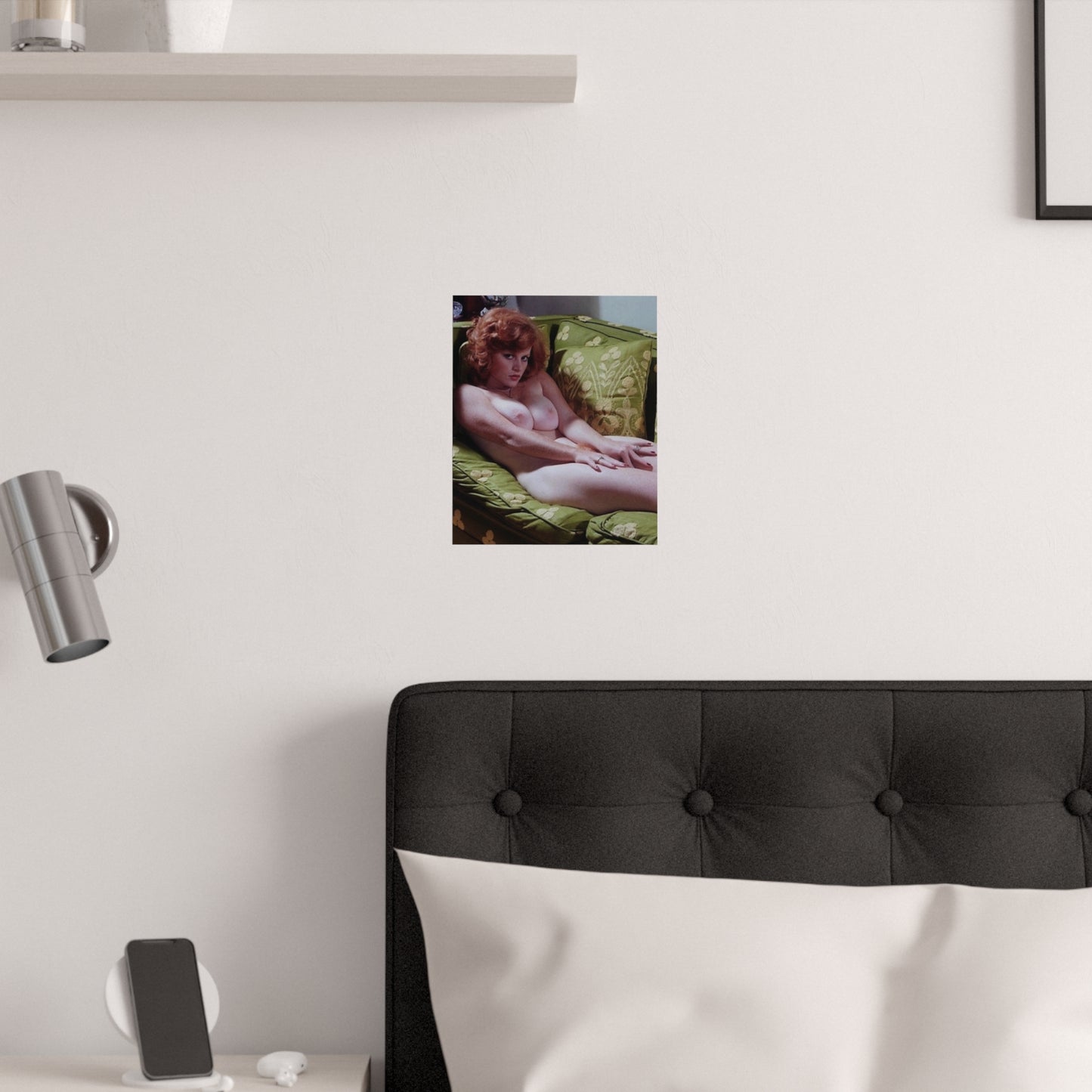 Satin Posters (210gsm) Retro Pornstar Lisa De Leeuw Nude