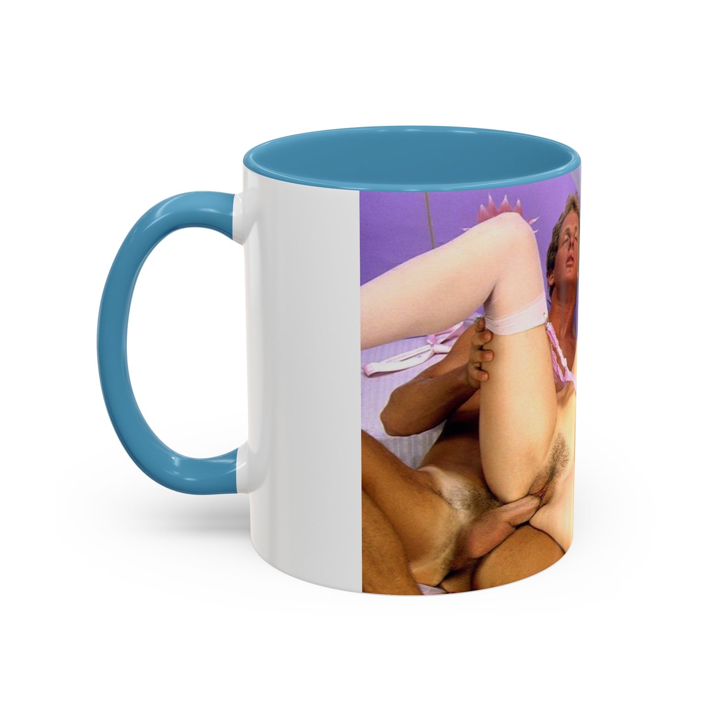 Accent Coffee Mug (11, 15oz) Traci Lords Nude Naked Retro