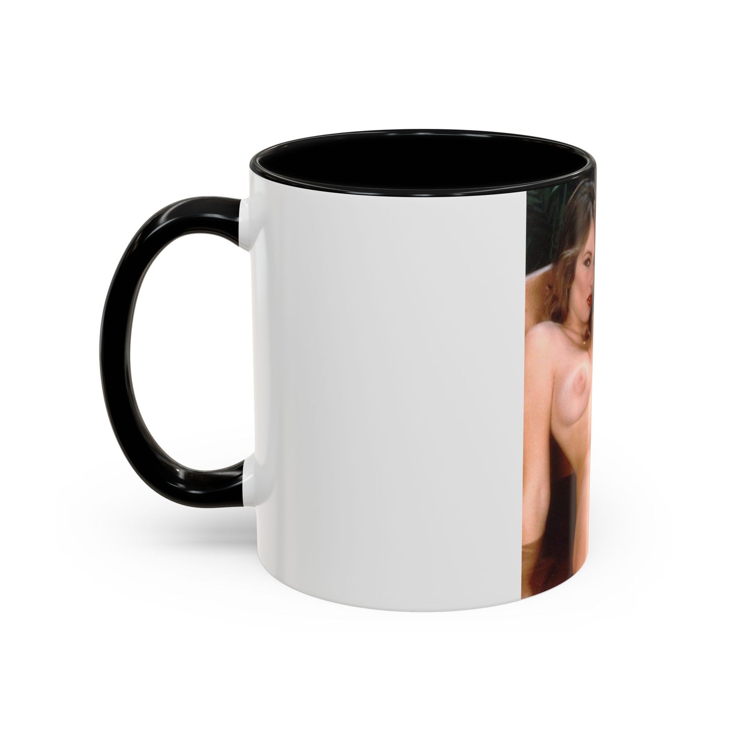 Accent Coffee Mug (11, 15oz) Retro Porn Star Traci Lords Nude