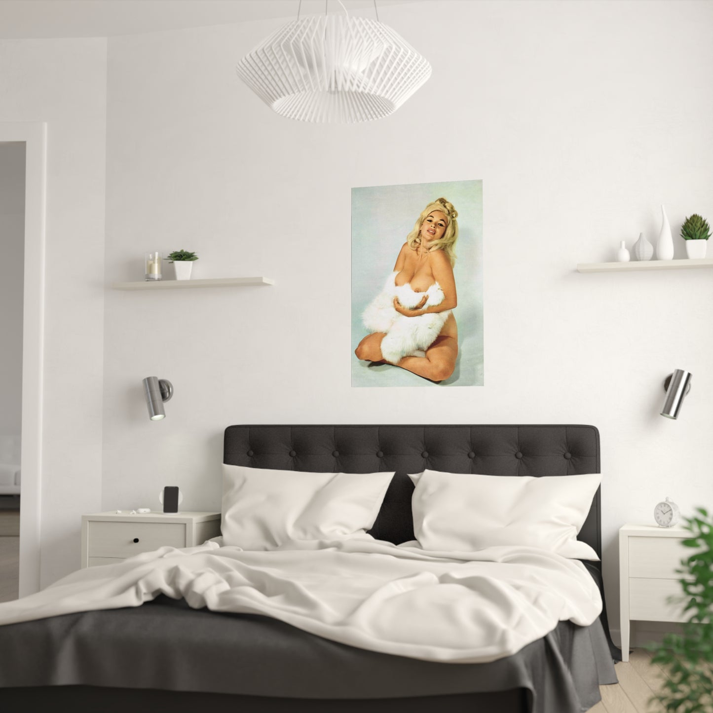Satin Posters (210gsm) Jayne Mansfield Nude