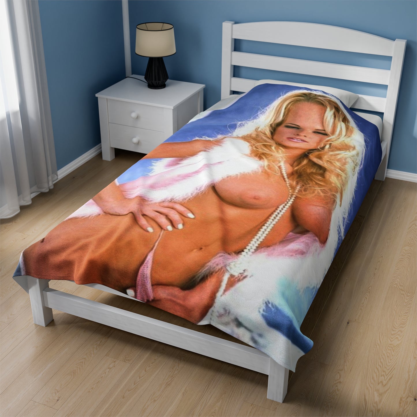 Velveteen Plush Blanket Pornstar Nikki Tyler Nude