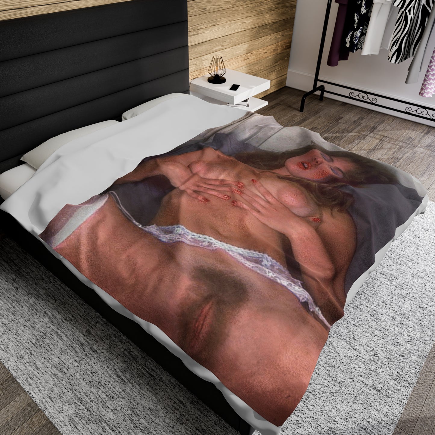 Velveteen Plush Blanket Traci Lords